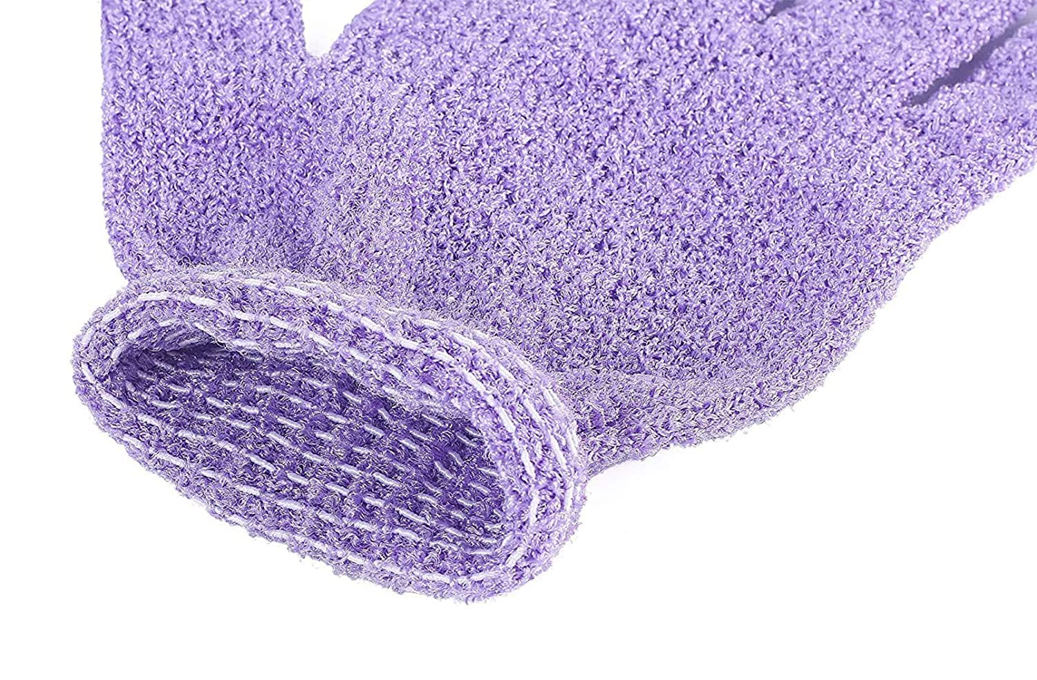 8 Pairs Double Sided Exfoliating Gloves Body Scrubber Scrubbing Glove Bath Mitts Scrubs For Shower, Body Spa Massage Dead Skin C
