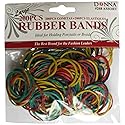 Donna Collection Elastic Bands, 200 Count
