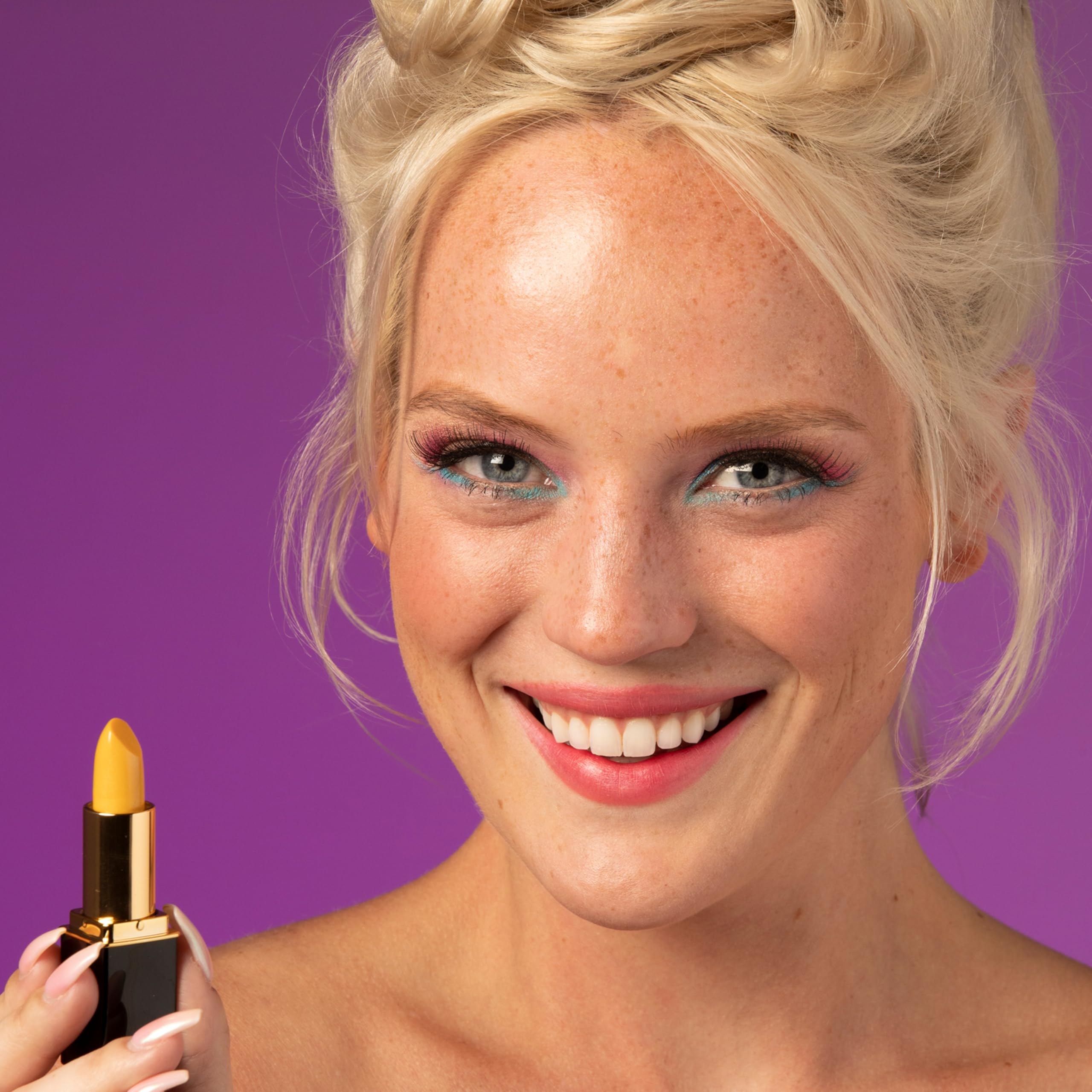L'Paige YELLOW CHANGEABLE Lipstick - Aloe Vera, Long-lasting, Moisturizing, 1 Count
