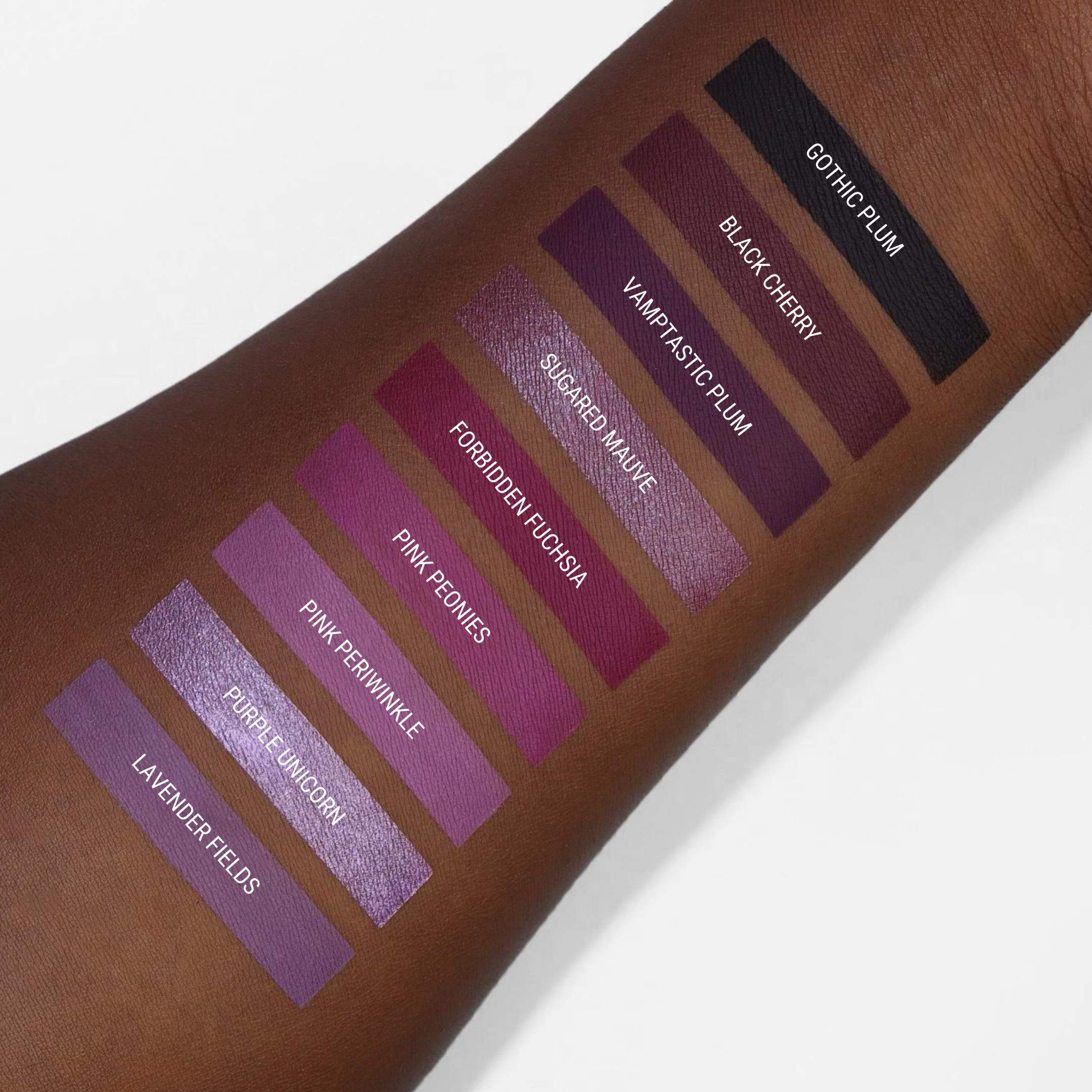 Aromi Black Plum Matte Liquid Lipstick, Dark Midnight Lip Color, Vegan And Cruelty-Free, Long-Lasting And Opaque Lipstick (Gothi