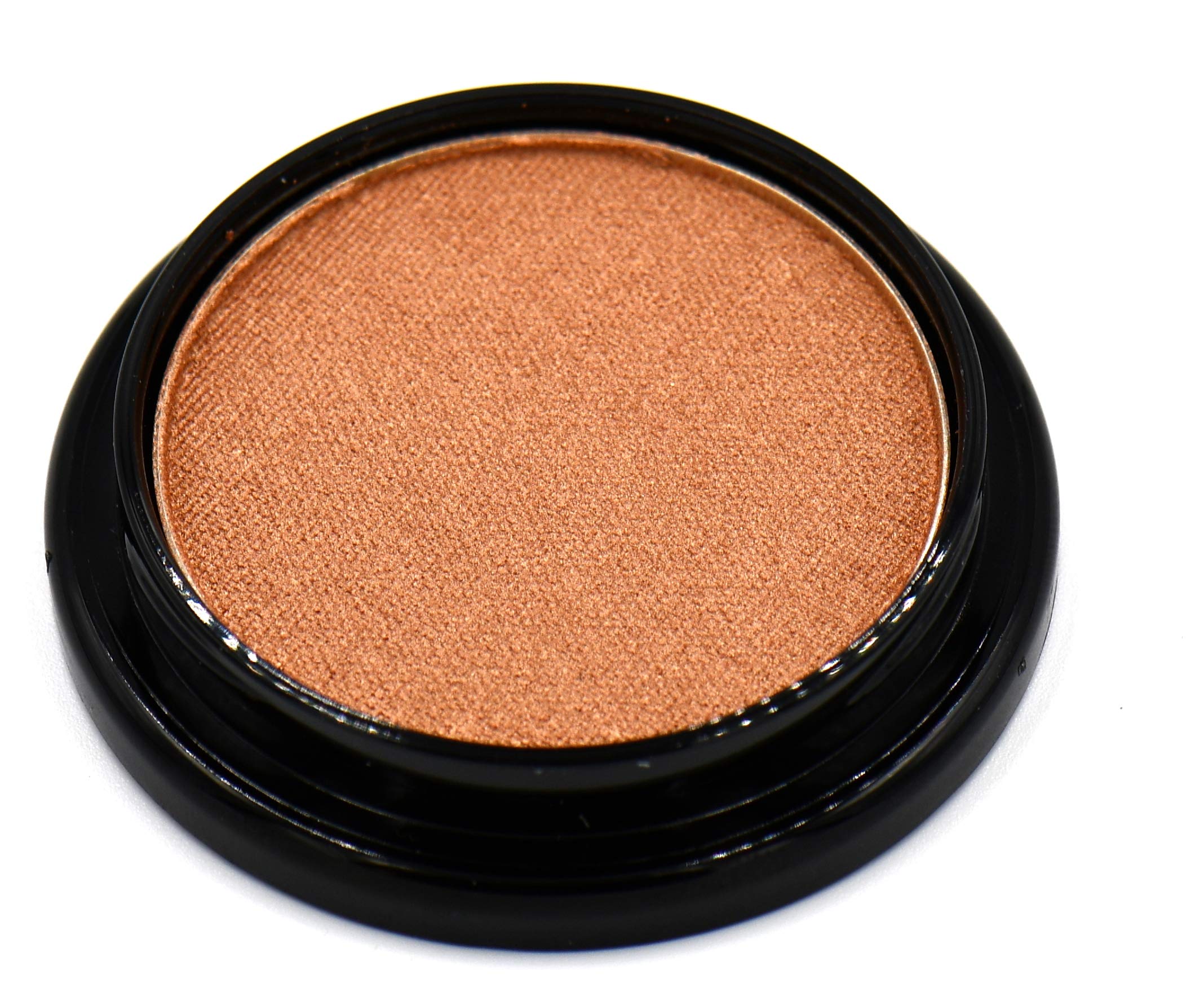 Pure Ziva Honeymoon Peach Golden Frosted Dusty Bronze Glam Goddess Brown Shimmer Pressed Powder Single Vegan Eyeshadow; Talc, Pa