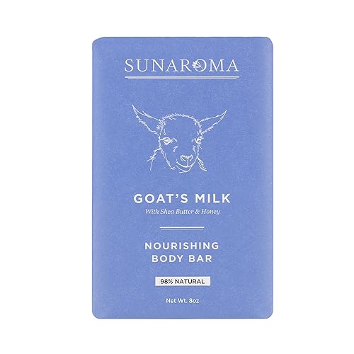 SUNAROMA Goat's Milk Soap, 6 Count
