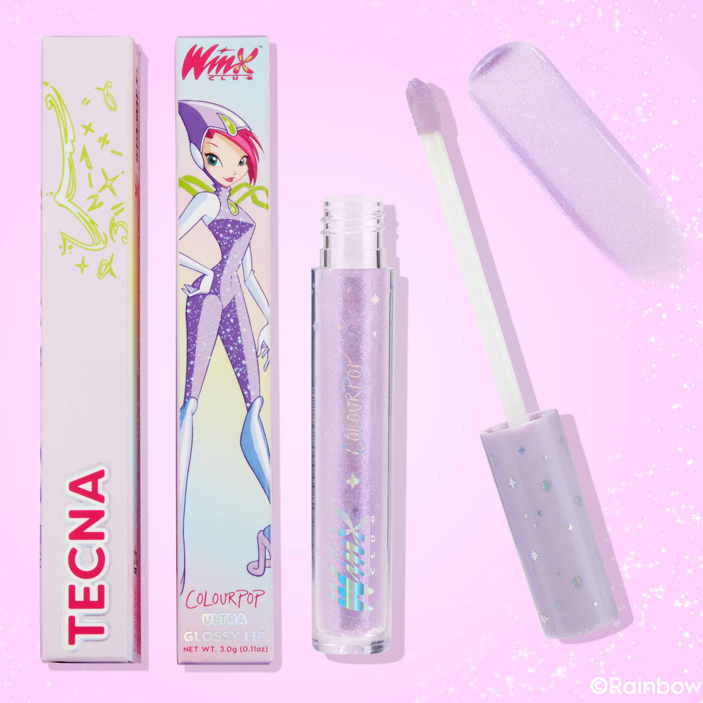 Colourpop Winx Club Ultra Glossy Lip Gloss - Hydrating, Sheer Purple Lip Gloss For Juicy, Fuller-Looking Lips - Formulated With