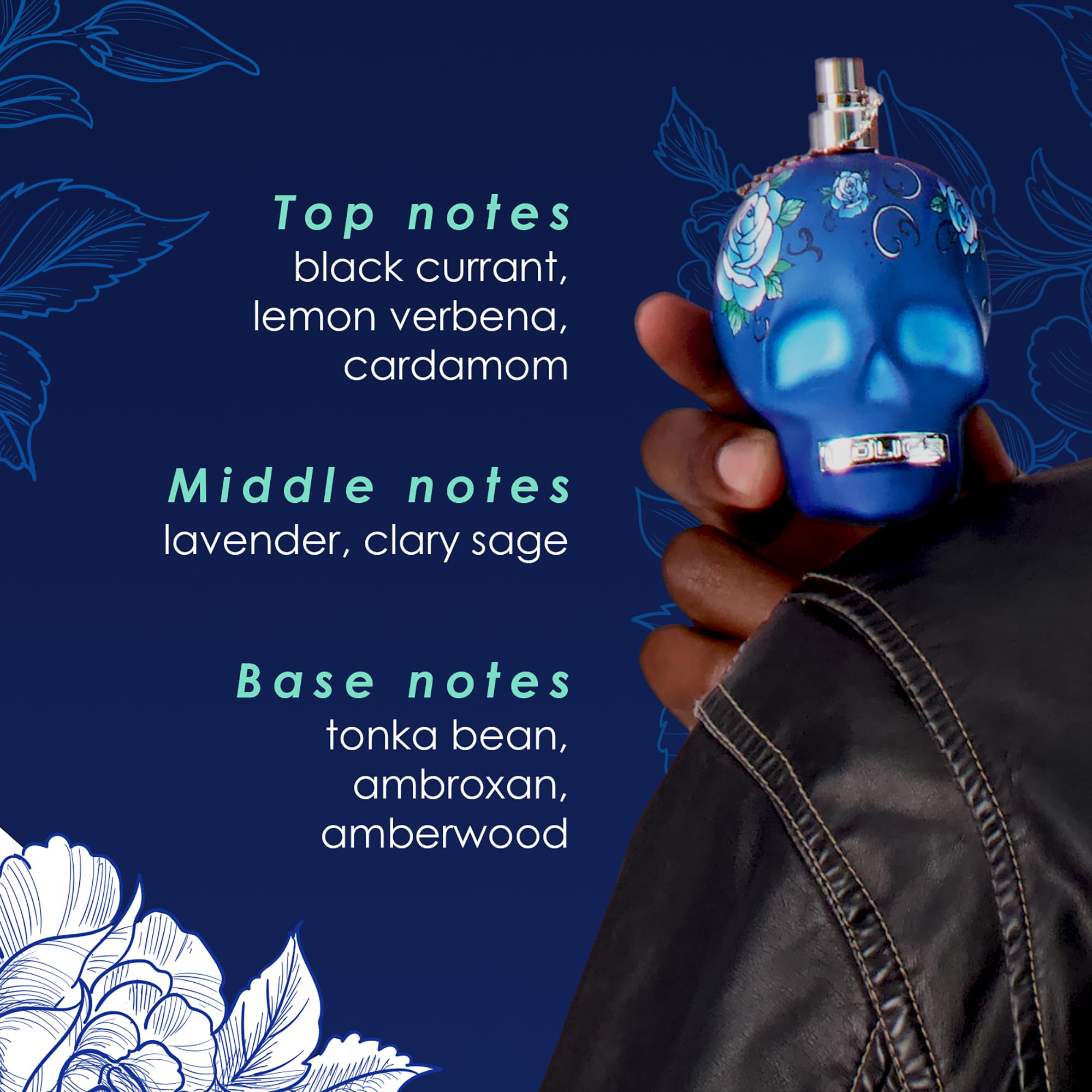 To Be Tattooart For Man By Police - Fragrance For Men - Mysterious And Elegant Scent - Intriguing Base Of Amberwoods And Tonka B