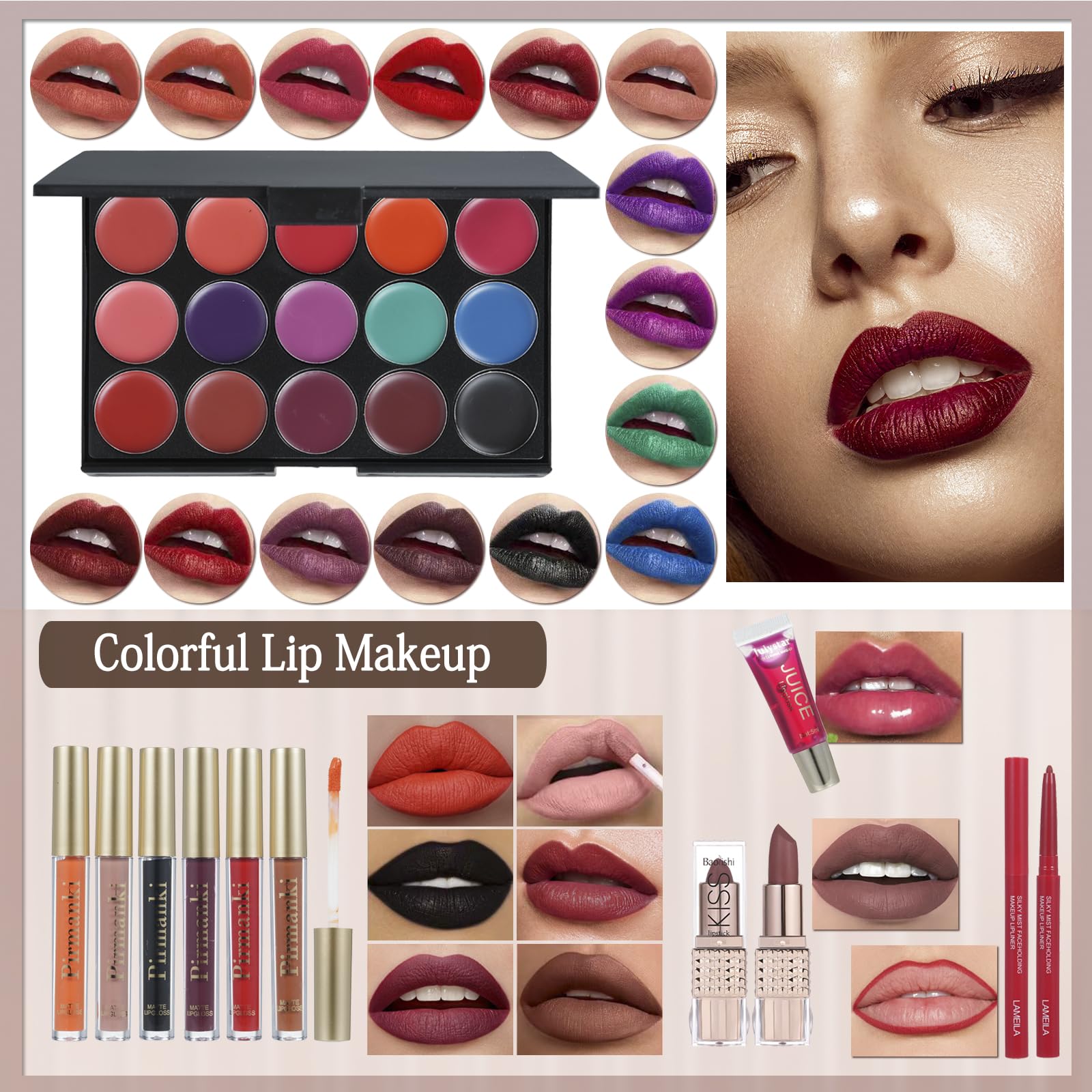 All In One Makeup Kit For Women Full Kit, Makeup Gift Set For Girls & Teen, Travel Makeup Set, Professional Makeup Kit Includes