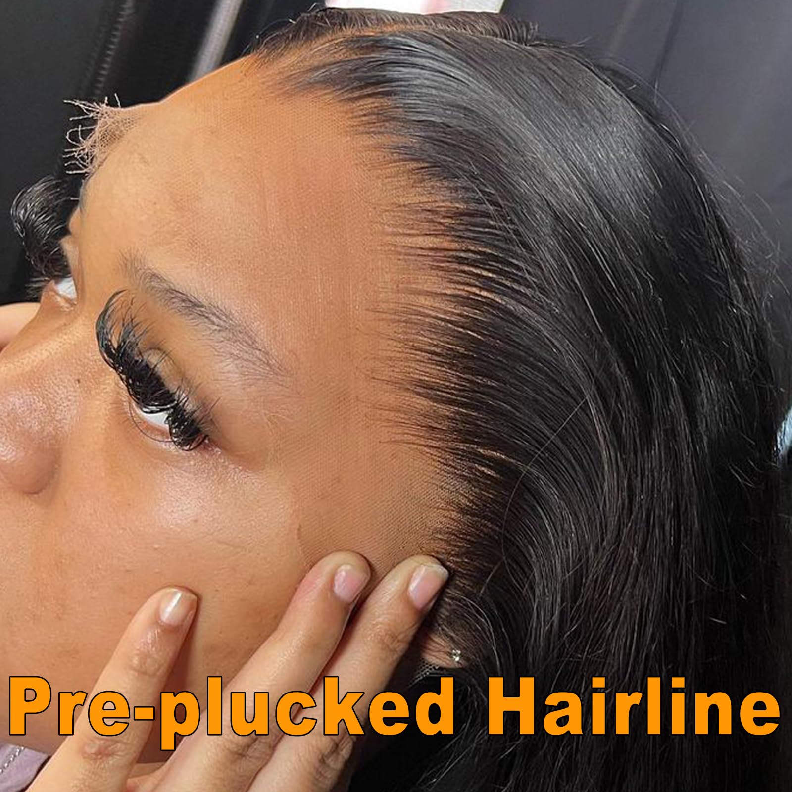 Beeos Ultra-Fitted Design 13X6 Skinlike Real Hd Lace Front Wig, True 180% Density 0.10Mm Ultra-Thin Hd Lace Pre-Plucked Bleached