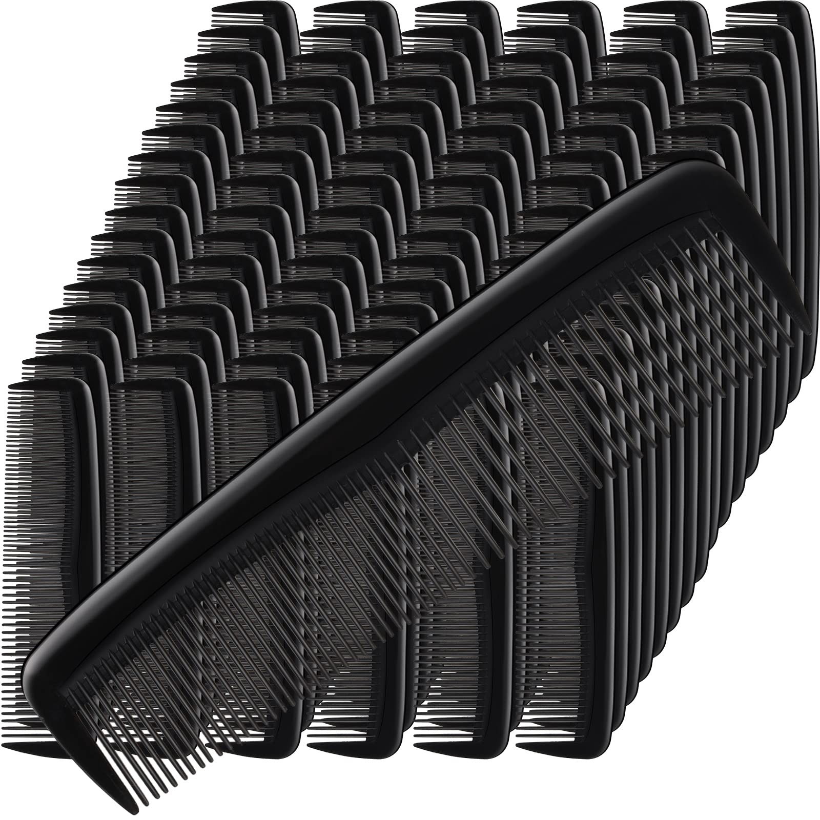 150 Pieces Hair Combs Bulk Styling Comb Pocket Hair Combs Set Small Plastic Comb Travel Comb 5 Inch Black Comb Fine Dressing Com