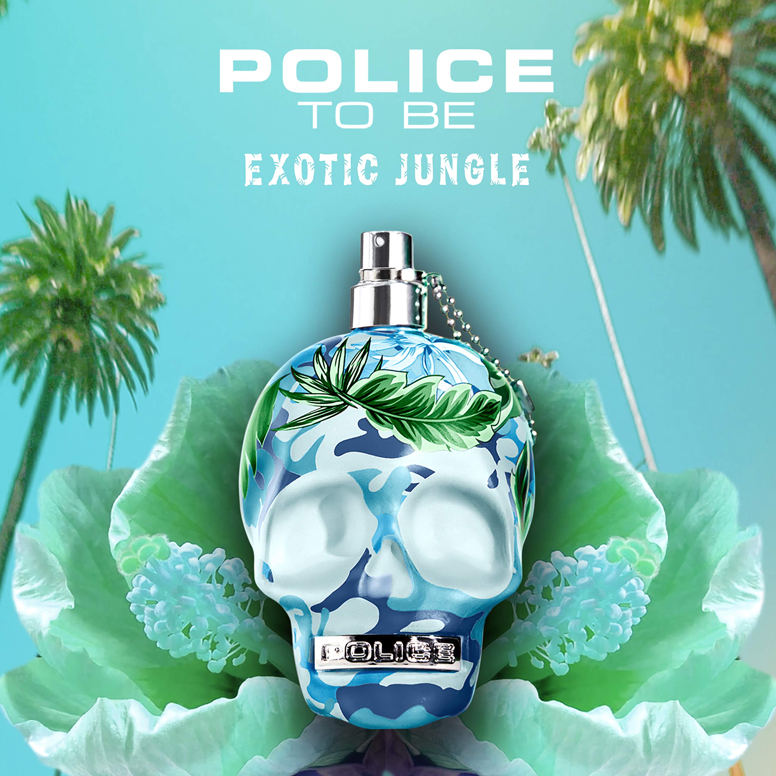 Police To Be Exotic Jungle For Man - Fragrance For Men - Sparkling Bergamot And Juicy Mandarin - Turns Into A Smooth Wave Of Sed