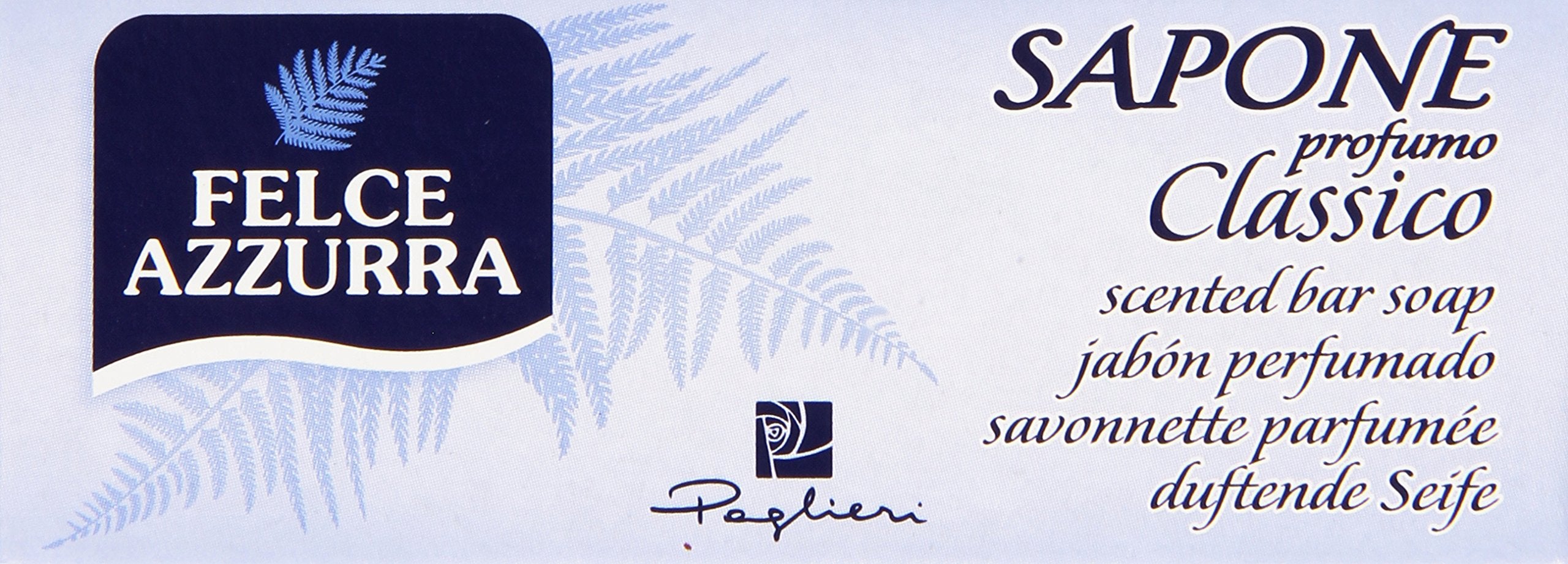 Felce Azzurra - Soap, Classic perfume, 3 x 100 g
