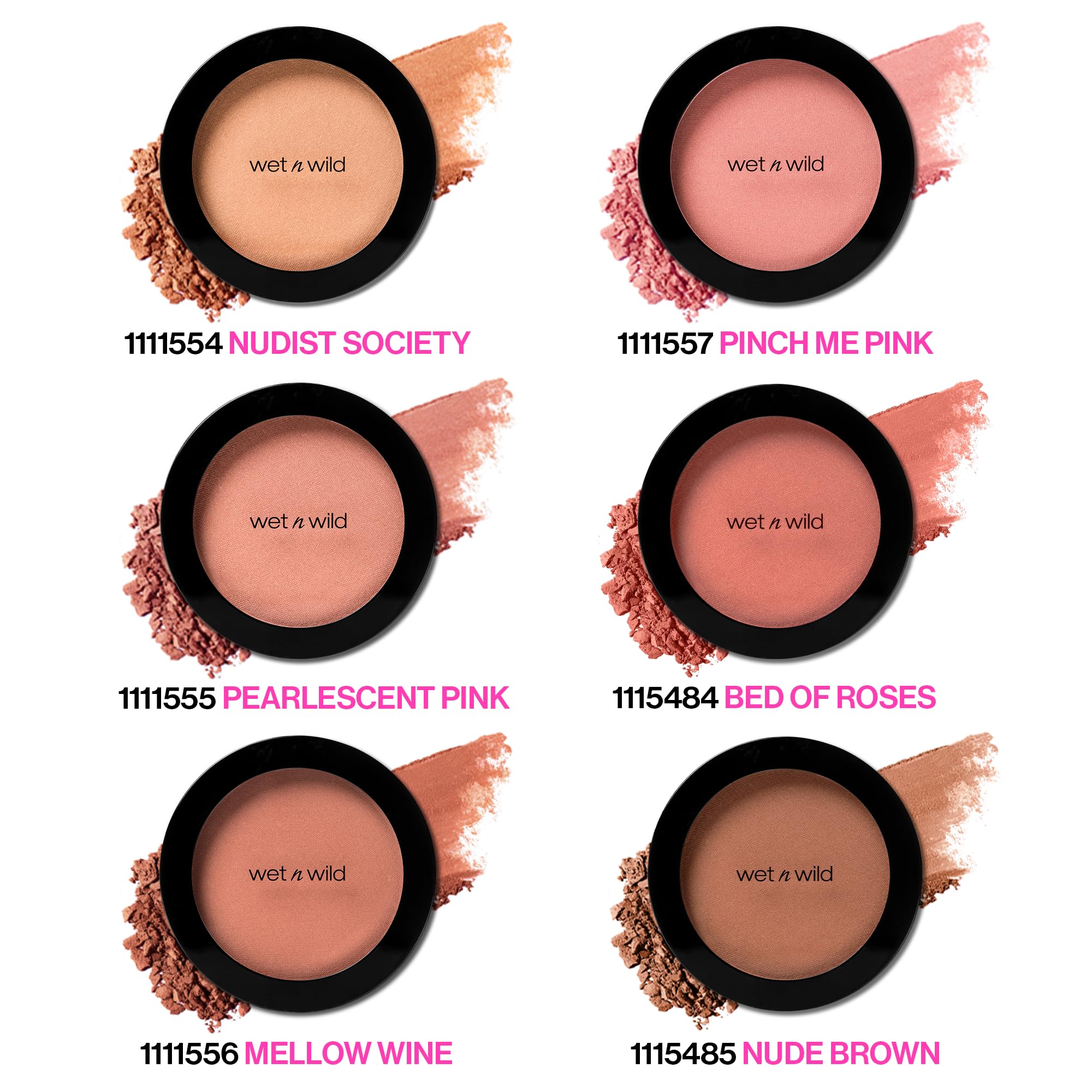 Wet N Wild Color Icon Blush, Effortless Glow & Seamless Blend Infused With Luxuriously Smooth Jojoba Oil, Sheer Finish With A Ma