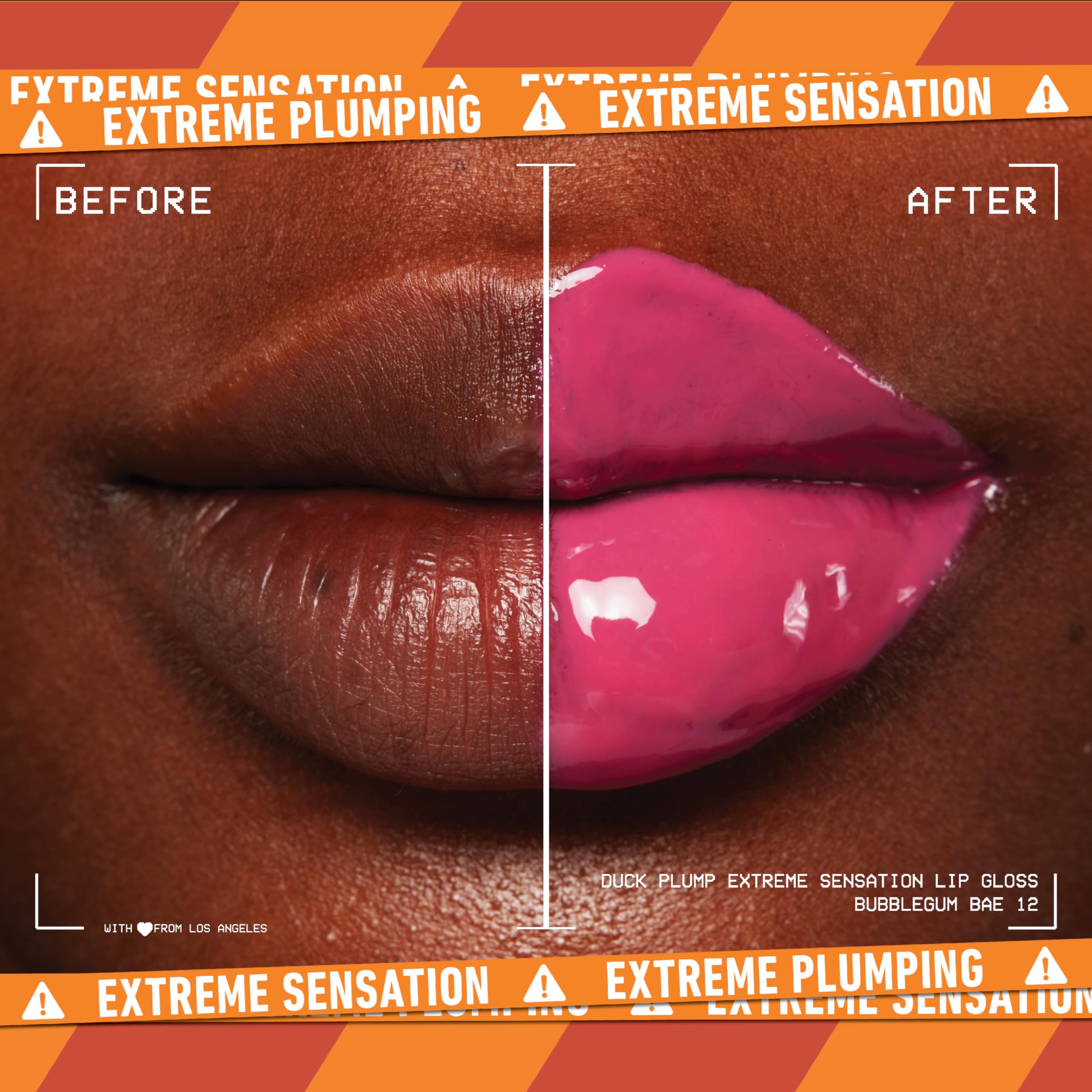 Nyx Professional Makeup Duck Plump High Pigment Plumping Lip Gloss With Spicy Ginger, Vegan Lip Makeup - Bubble Gum Bae (Bubbleg
