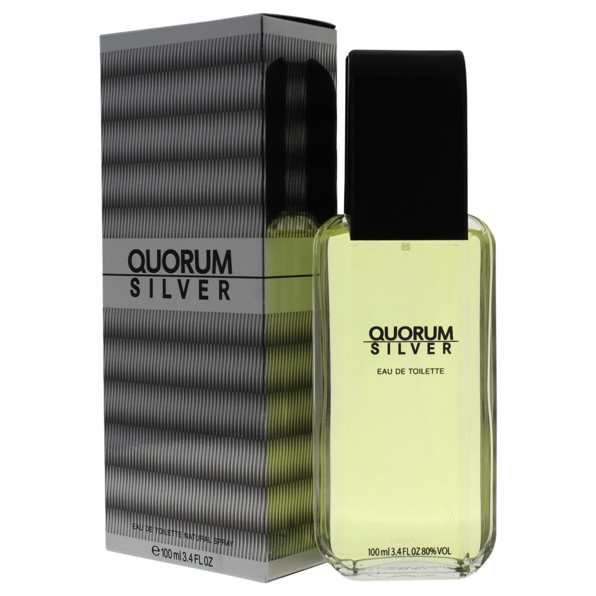Antonio Puig Quorum Silver Men'S 3.4-Ounce Eau De Toilette Spray
