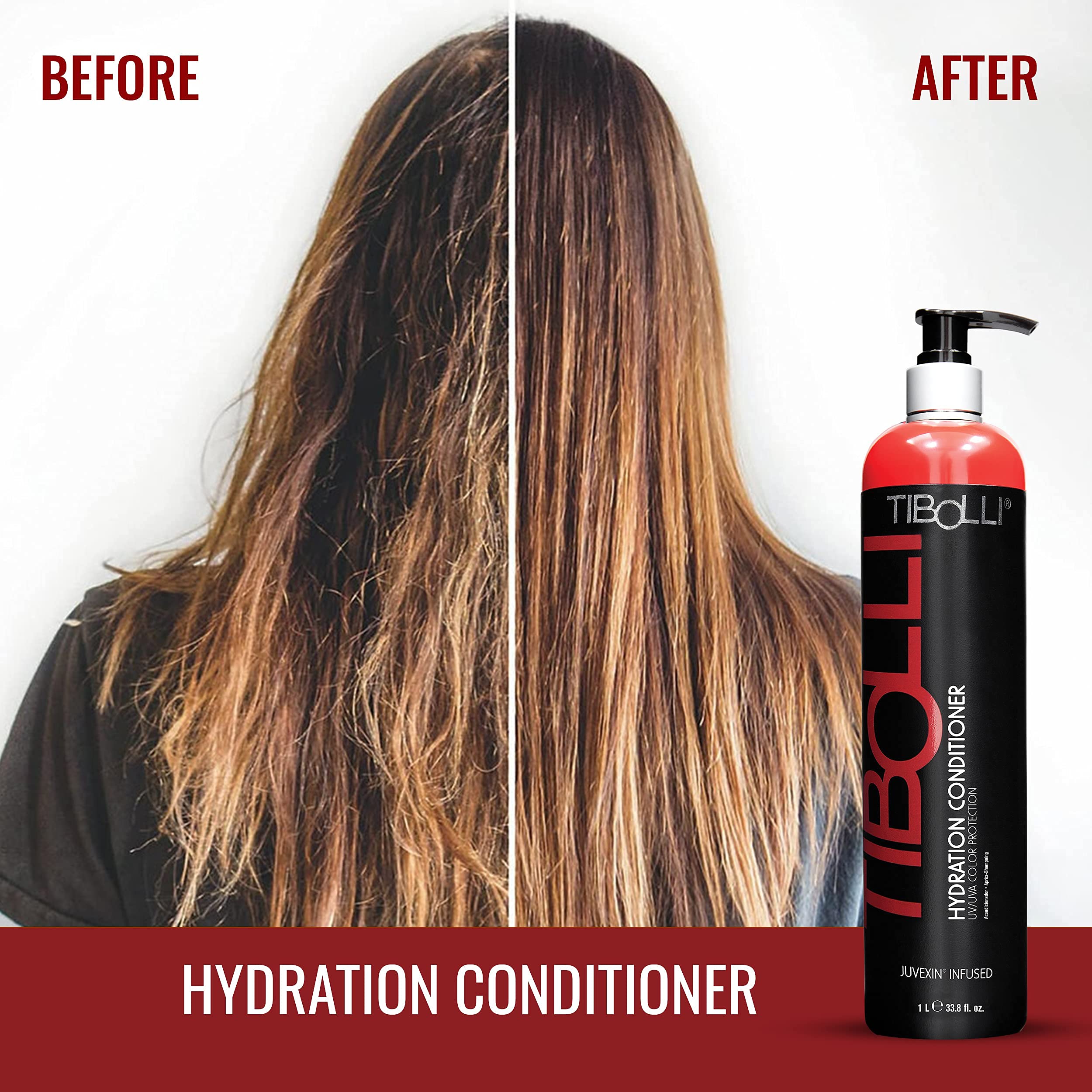TIBOLLI Hydrating Hair conditioner (338 Fl Oz1000ml) Argan Oil, Moisturize Repairing conditioner Dye Smoothing Treatment For Dam
