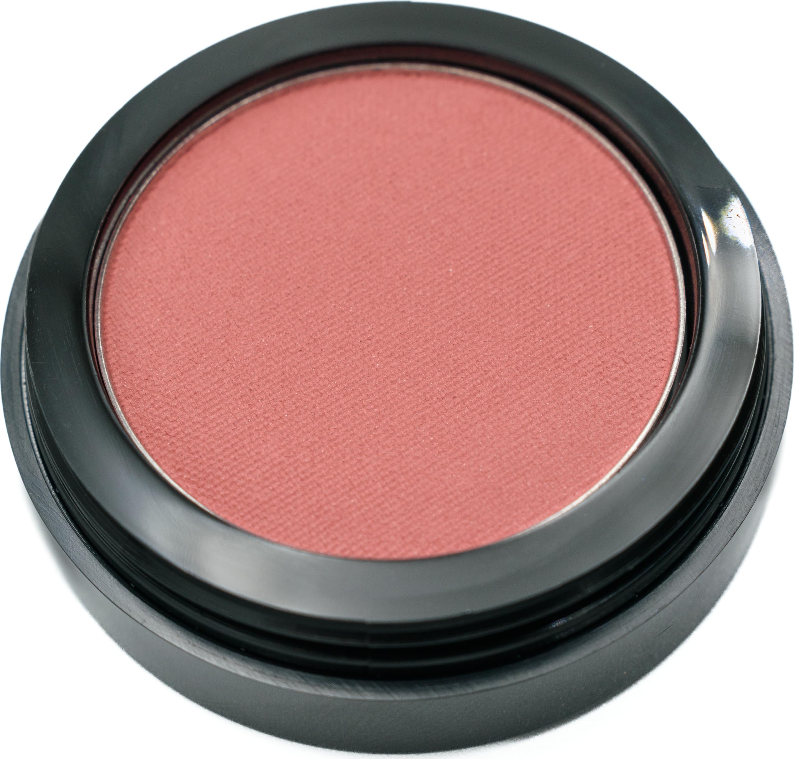 Pure Ziva Dark Rose Red Pink Rouge Magenta Blush Pressed Cheek Color Contour Powder, Talc & Paraben Free, 4 Grams, No Animal Tes