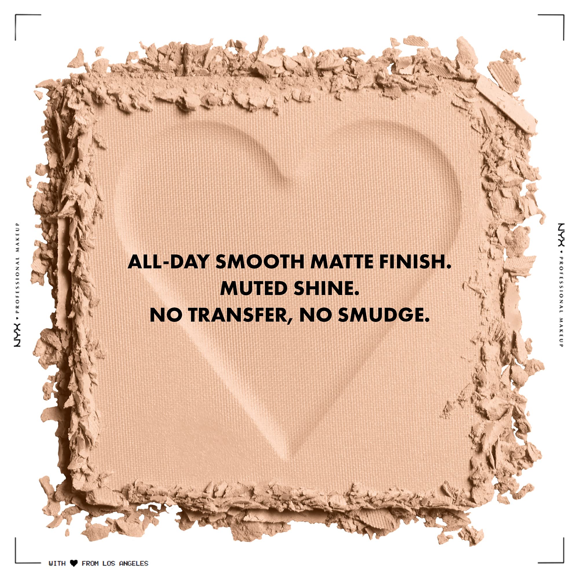NYX PROFESSIONAL MAKEUP Can 't Stop Won 't Stop Mattifying Pressed Powder - Light Medium