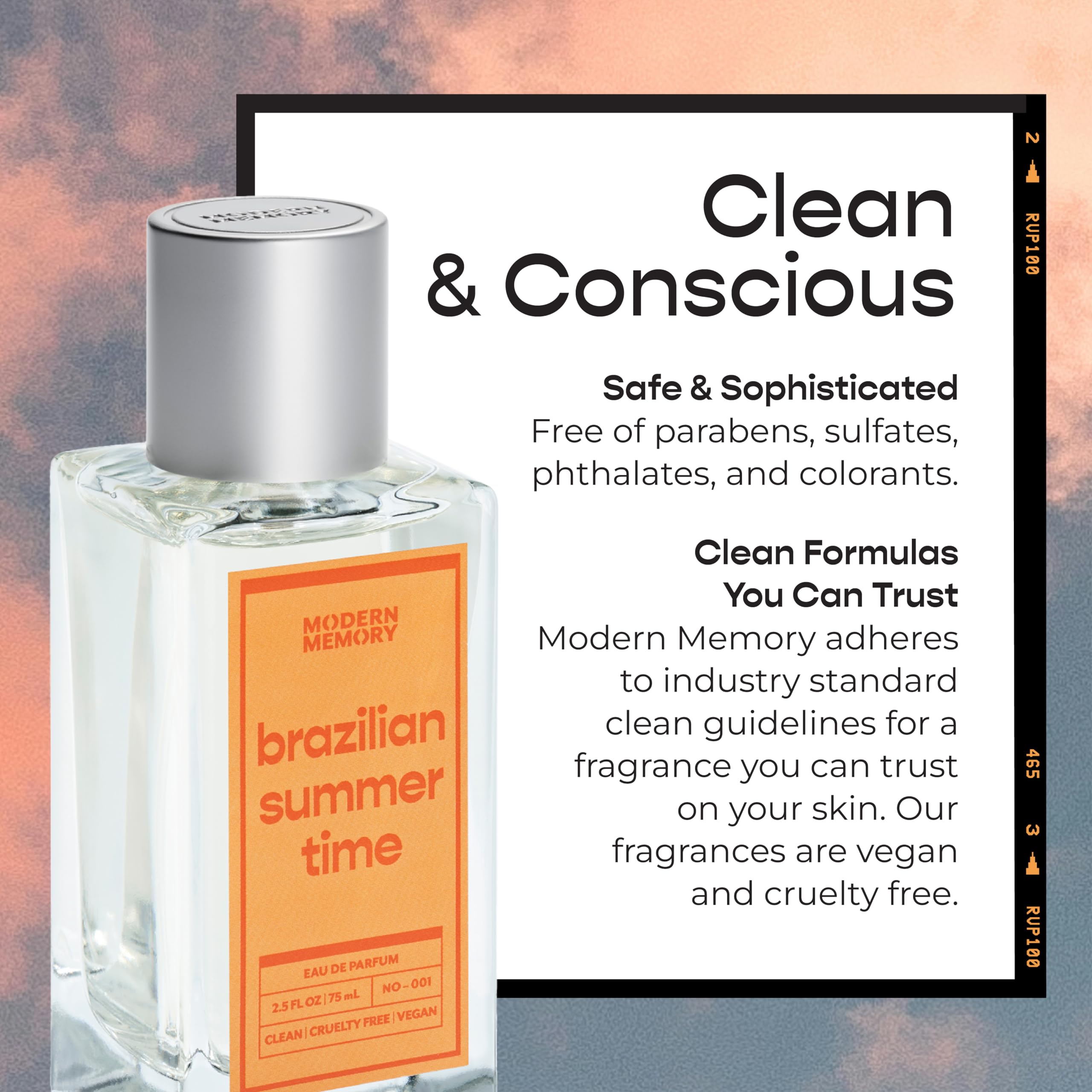 Brazilian Summertime Eau De Parfum For Women, Notes Of Pistachio & Lemon, Safe For Sensitive Skin, Luxury Fragrance By Modern Me