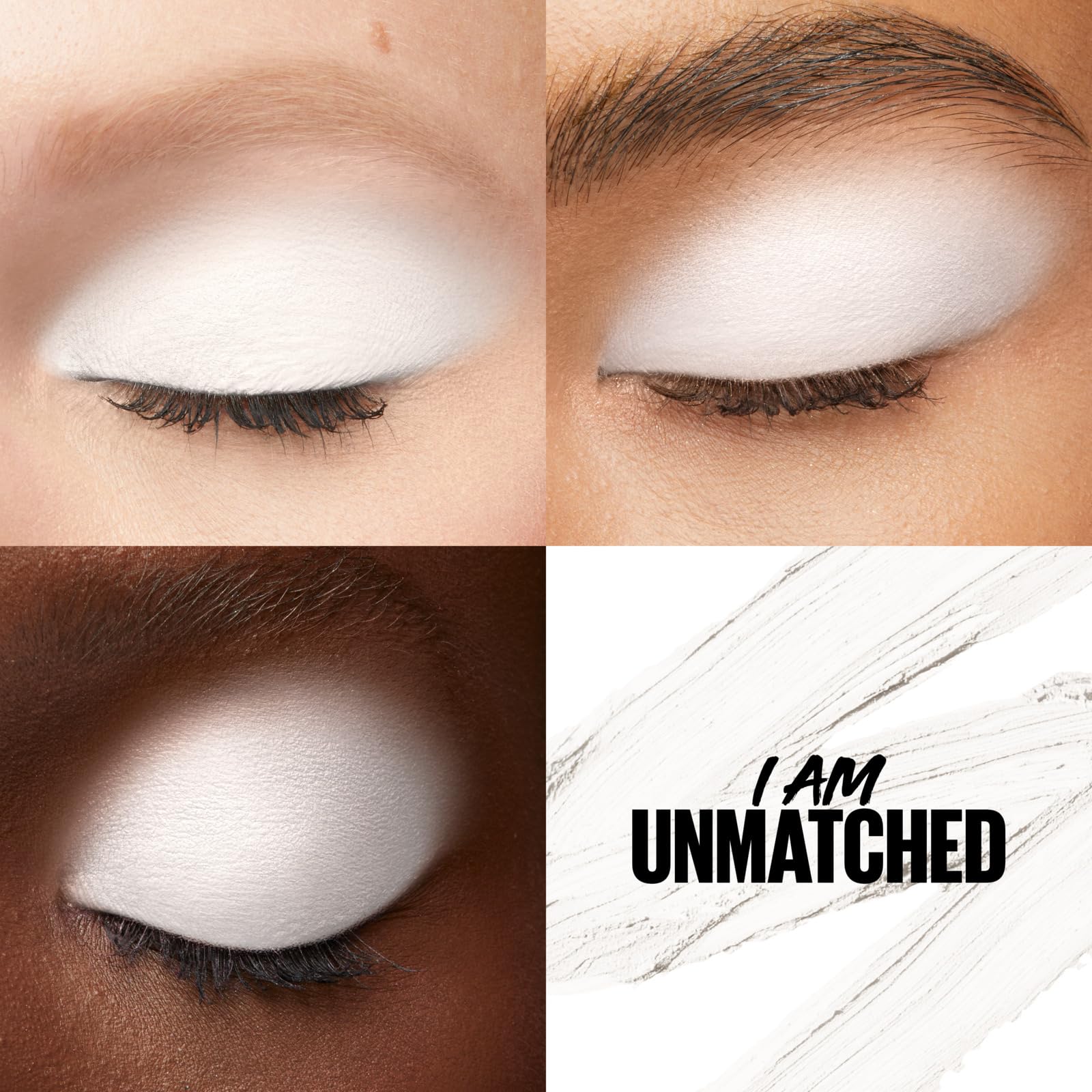 MAYBELLINE Color Tattoo Longwear Multi-Use Eye Shadow Stix, All-In-One Eye Makeup for Up to 24HR Wear, I am Unmatched (Matte Whi
