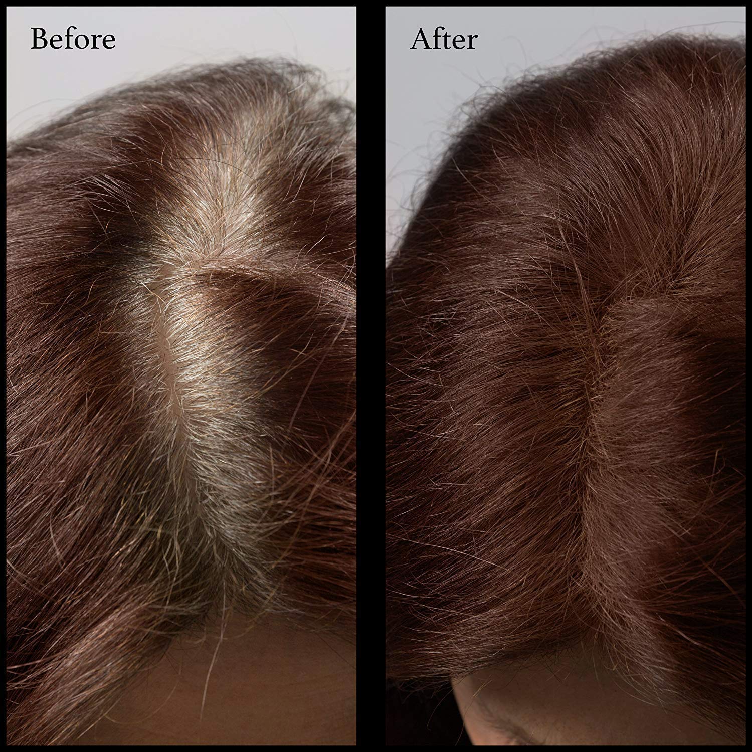 Nubeauti Hair Root Touch Up Powder - Dark Auburn - 11 True-To-Nature Root Concealer Shades - Long-Lasting, Zero Fragrance, Talc