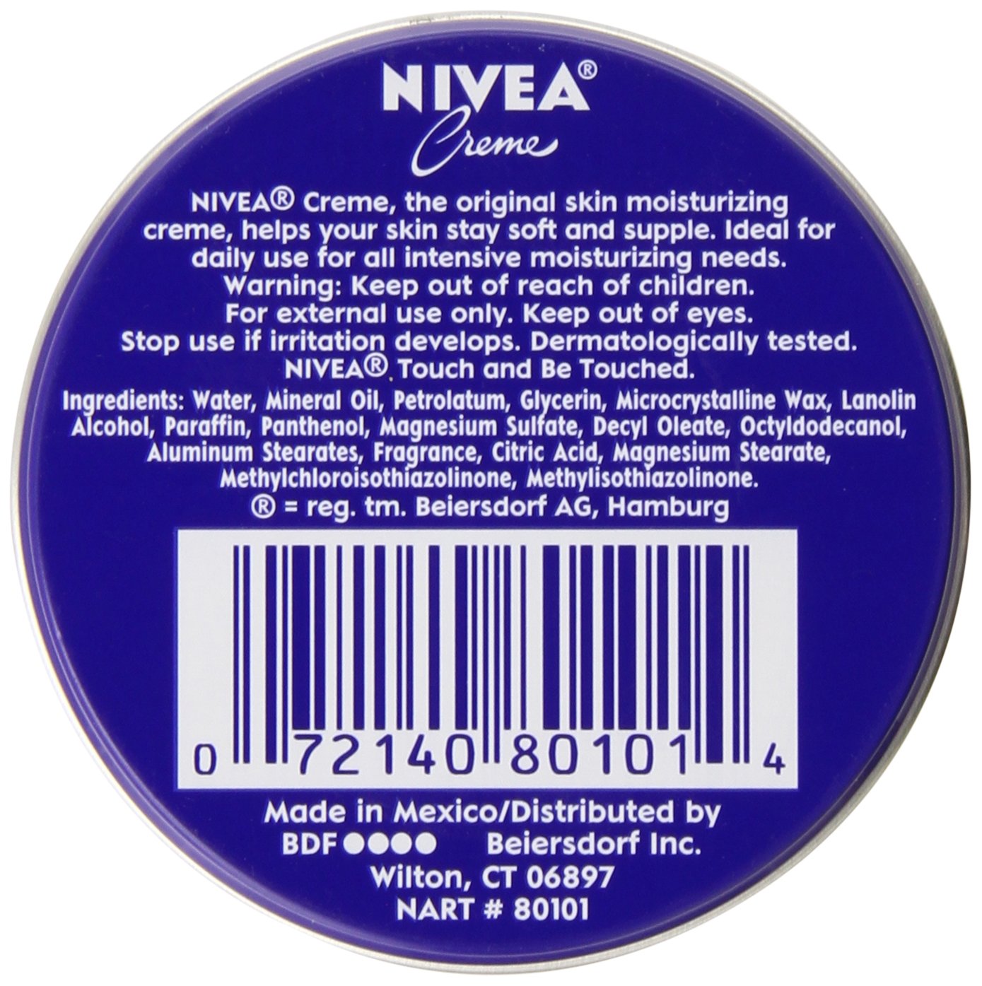 Nivea Creme Nivea 1 Oz Cream For Unisex