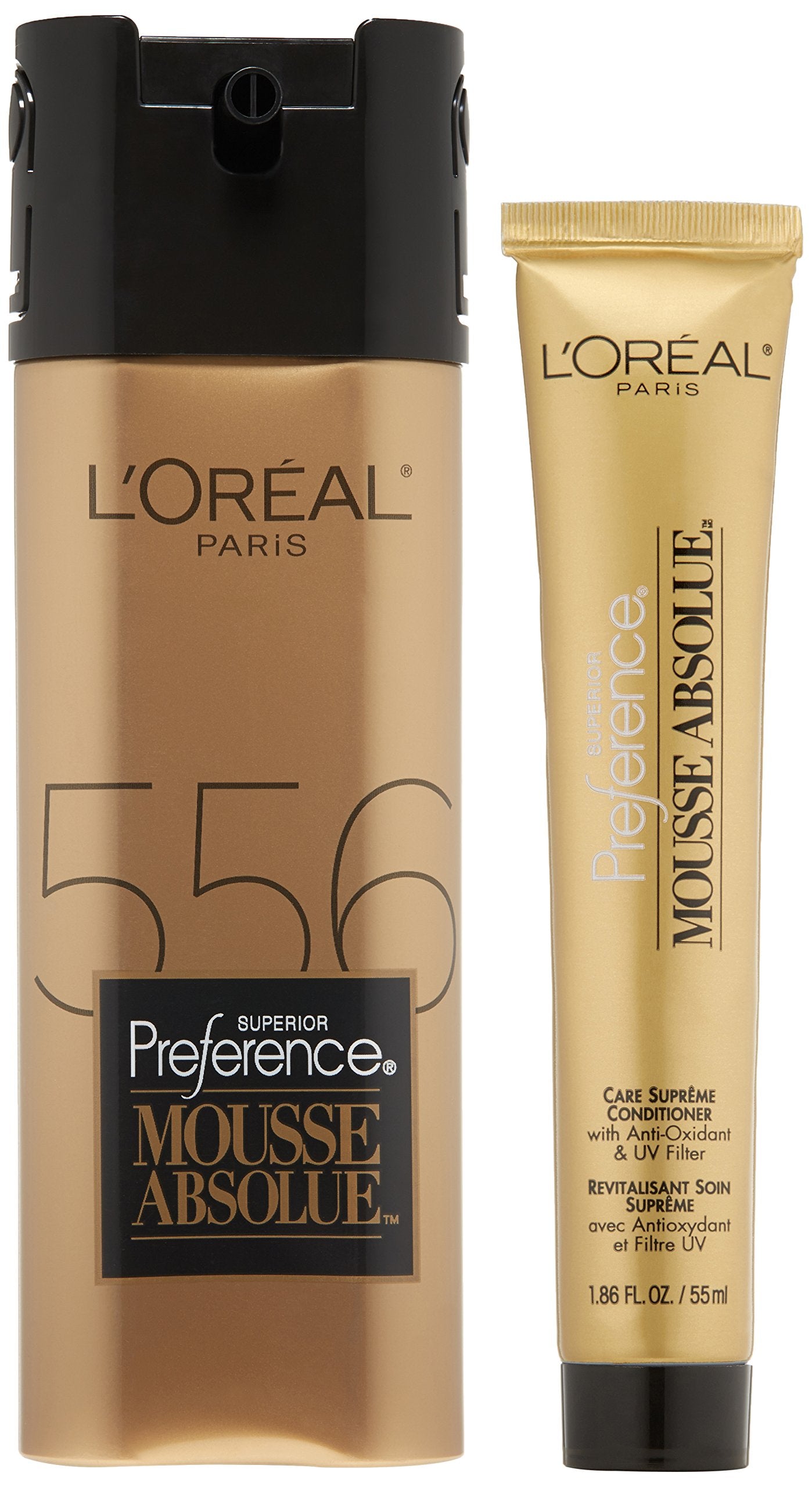 L'Oreal Paris Superior Preference Mousse Absolue, 556 Medium Mahogany Brown
