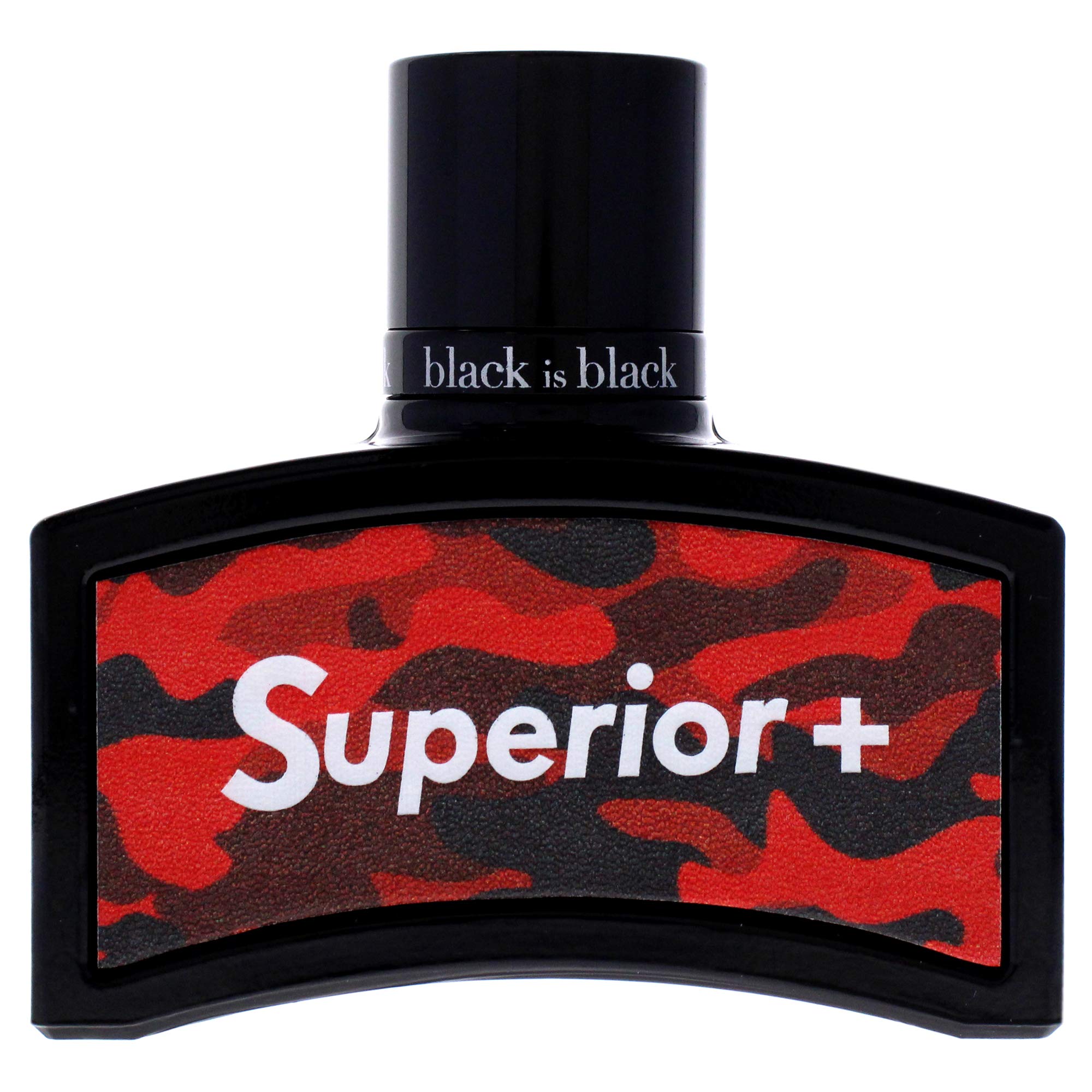 Black Is Black Superior By Nu Parfumes, 3.4 Oz Eau De Toilette Spray For Men