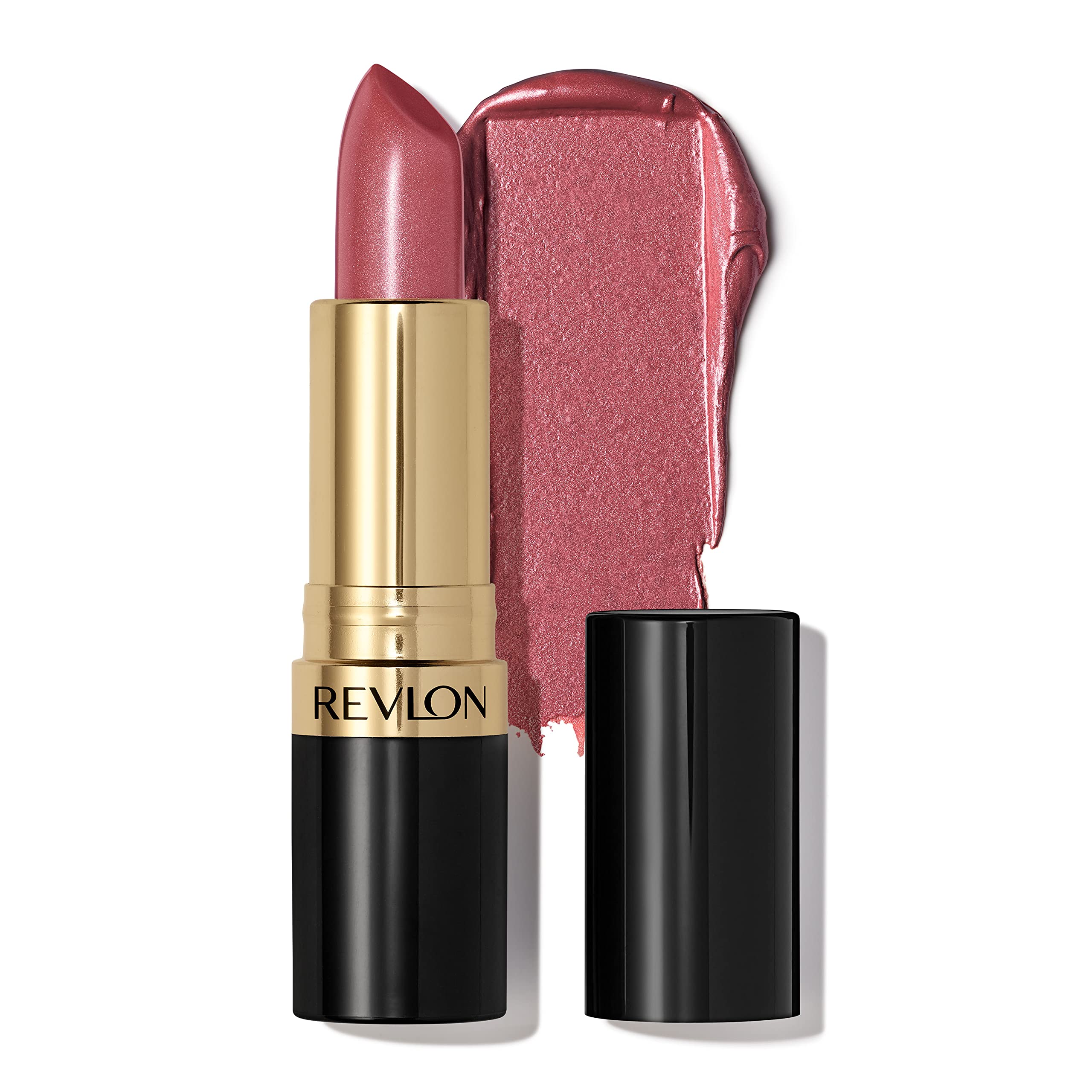 Revlon Super Lustrous Lipstick, Creamy Formula For Soft, Fuller-Looking Lips, Moisturized Feel, Blushing Mauve (460), 0.15 oz