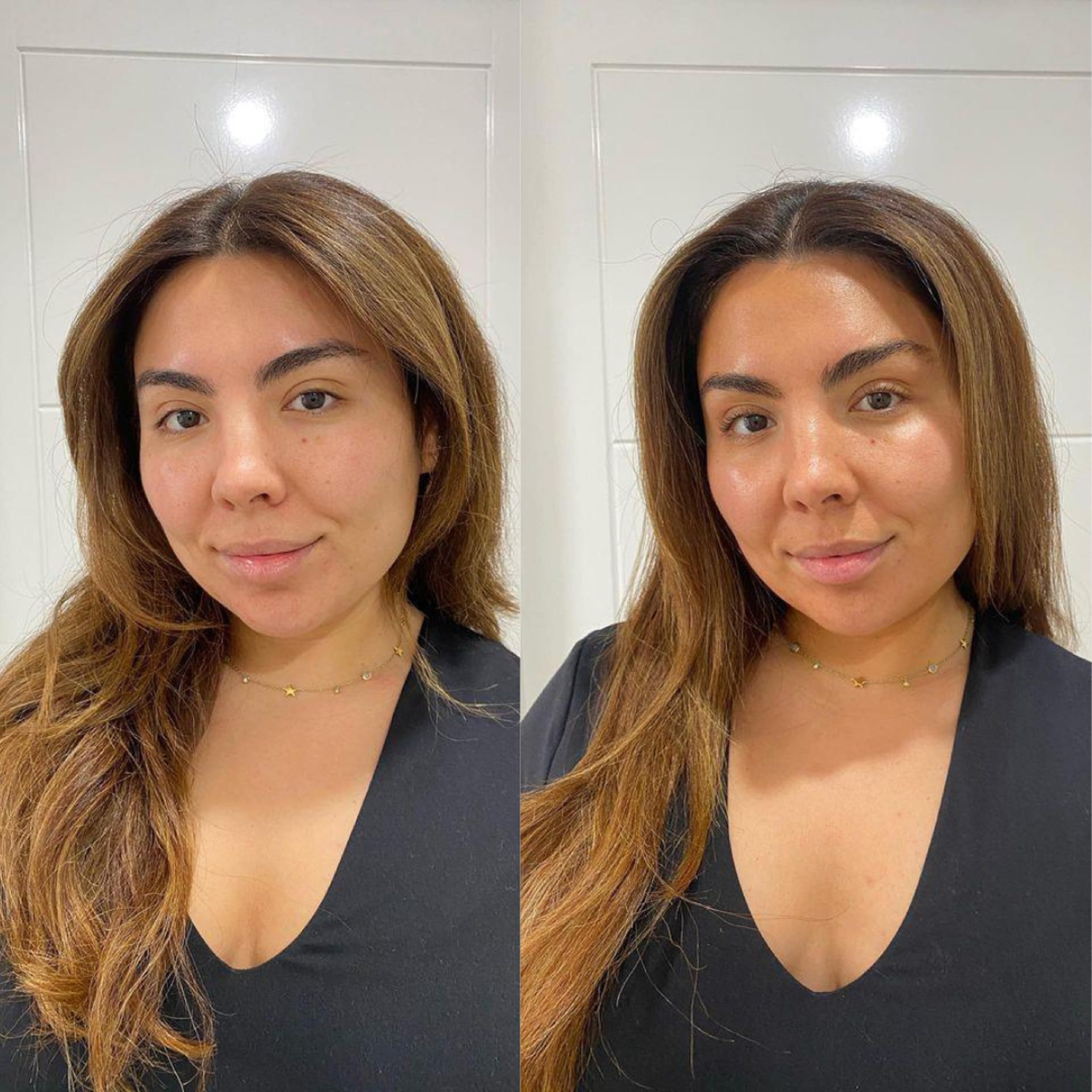 Skinny Tan Water Coconut Face Tanning Serum Drops - Enrich With Vitamin E And Aloe Vera - Helps Even Skin Tone - Enhance Your Co