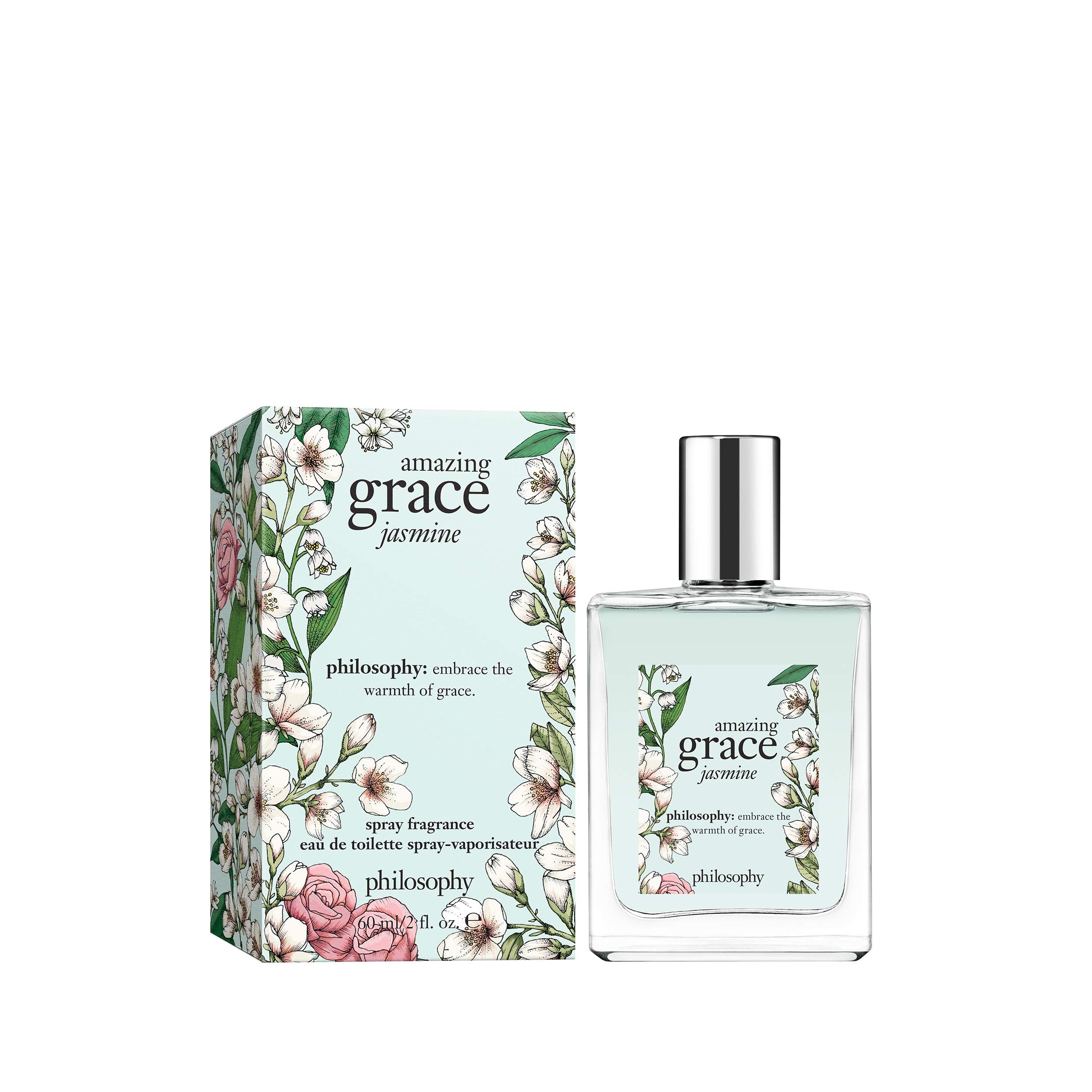 Philosophy Amazing Grace Jasmine Eau De Toilette - Alluring & Sensual Women'S Perfume - With Notes Of Jasmine, Bergamot & Musk -