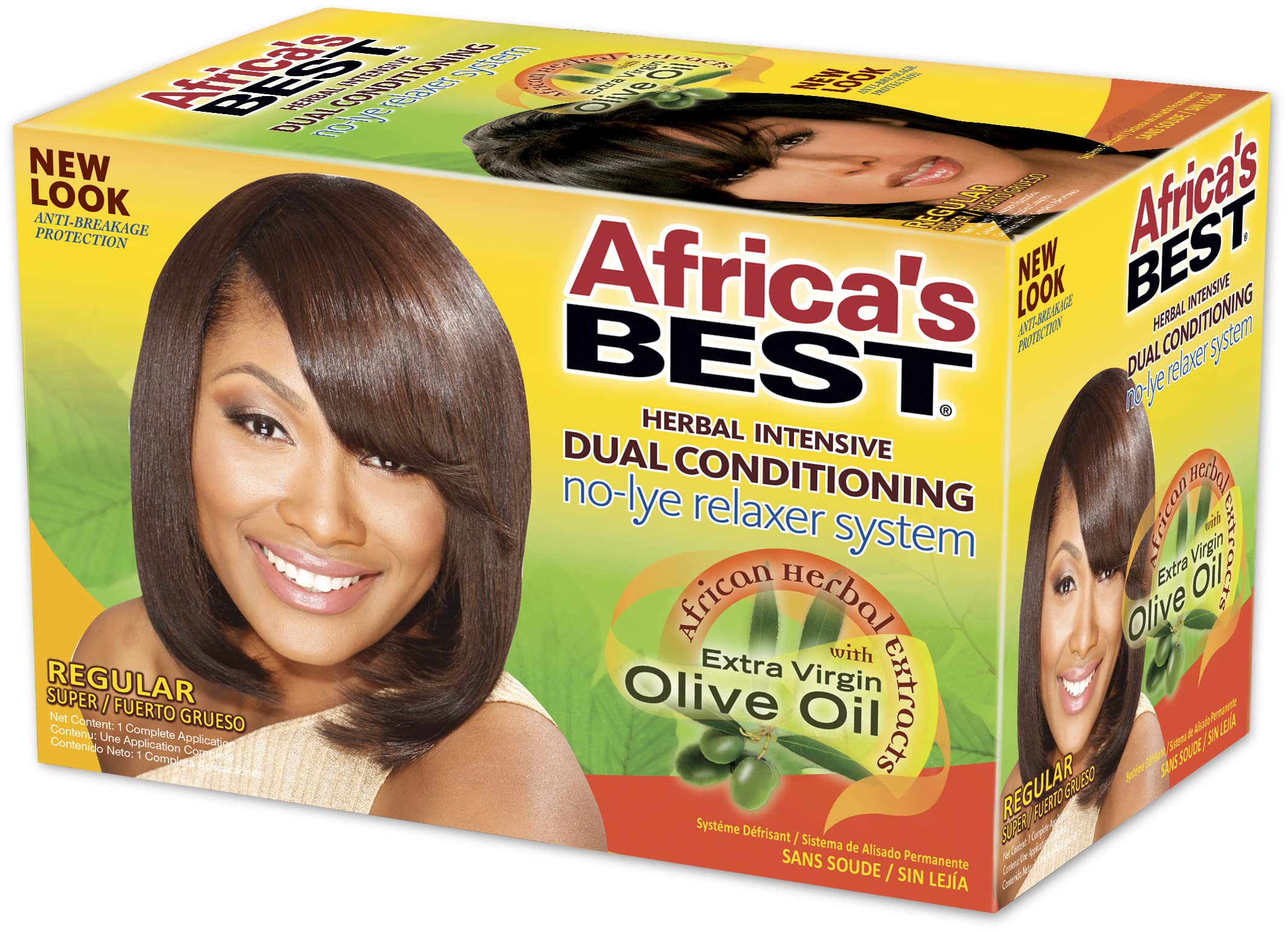 Africas Best Dual Conditioning NoLye Relaxer System Regular