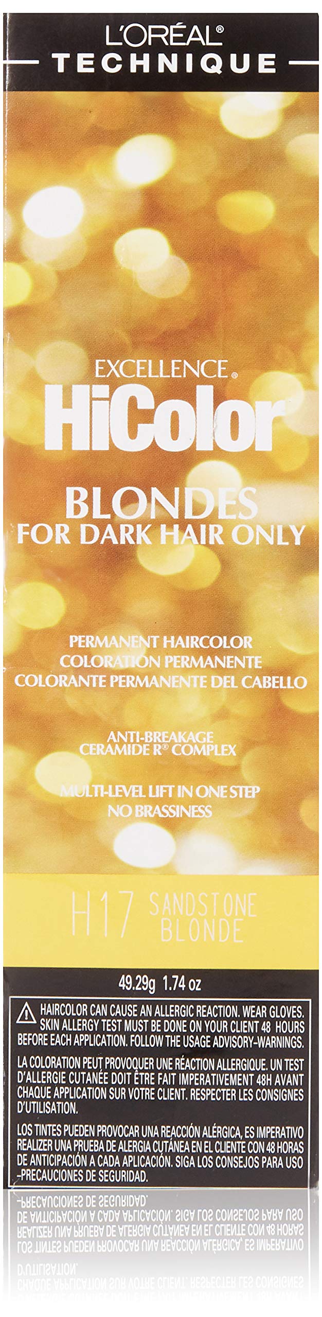 Loreal Paris Excellence Hicolor Permanent Hair Color, Sandstone Blonde