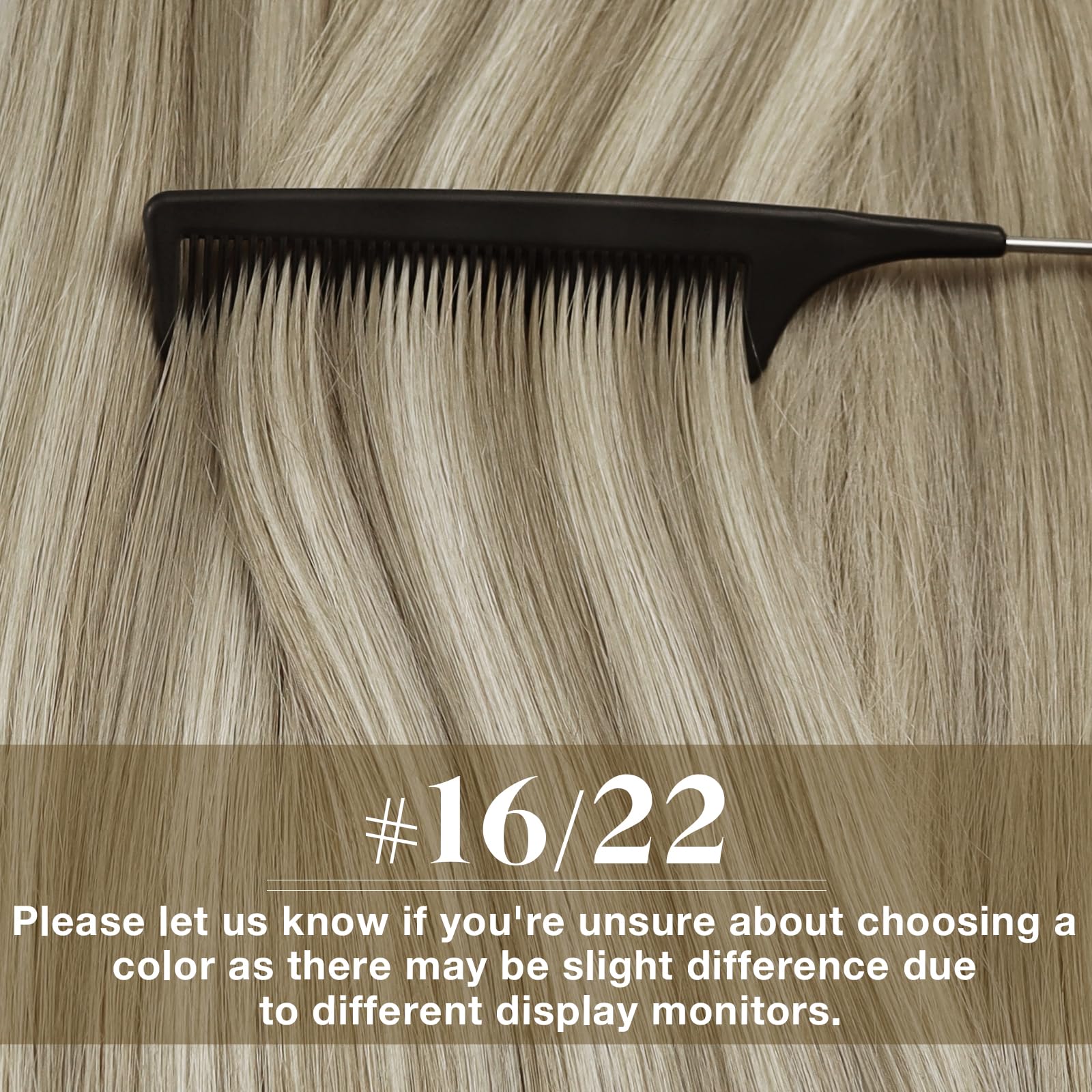 Ve Sunny Tape In Hair Extensions Human Hair Blonde Highlights Tape On Hair Extensions Human Hair Light Blonde Mix Golden Blonde
