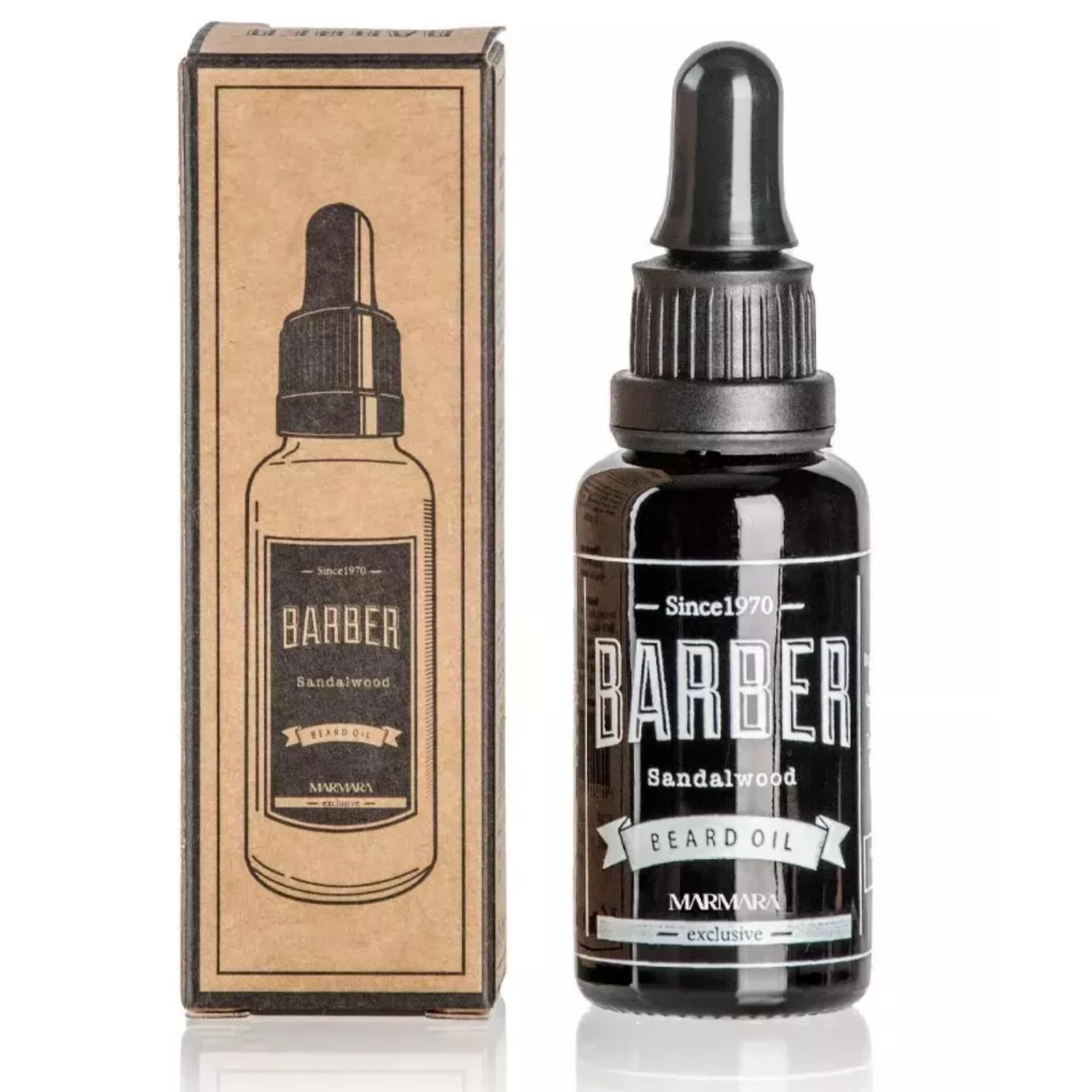 Marmara Barber Beard Oil Sandalwood 1.1oz/30ml