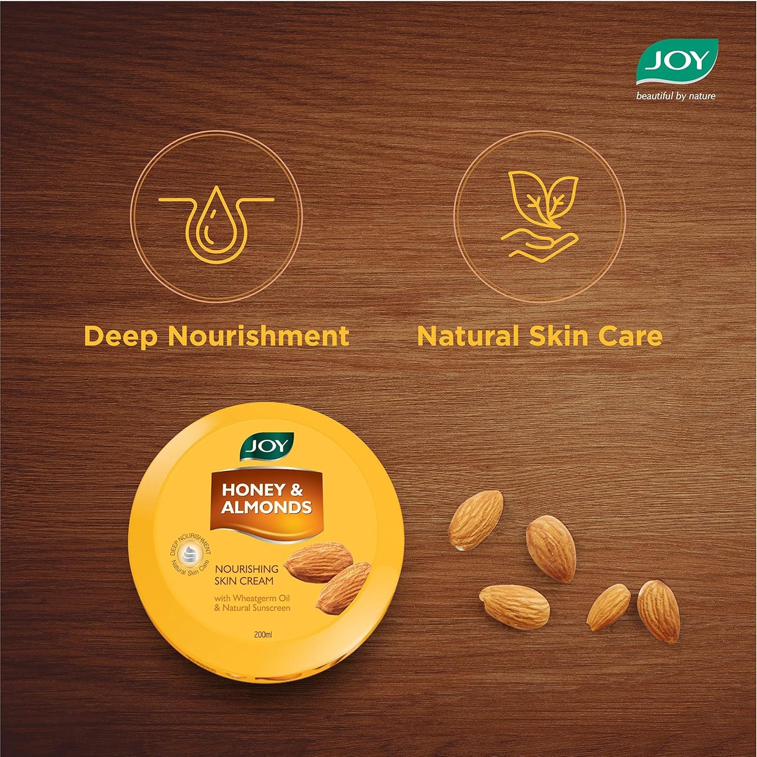 Joy Honey & Almonds Nourishing Skin Cream 200Ml