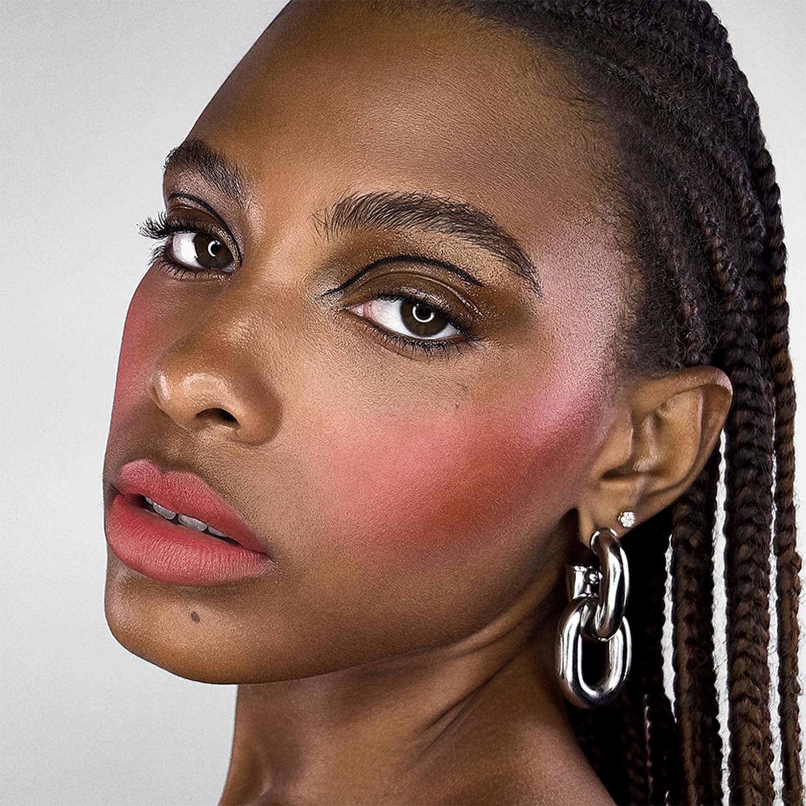 Smashbox Halo Sheer To Stay Cream Cheek + Lip Tint, Sheer-To-Medium Coverage, Flush Matte Color