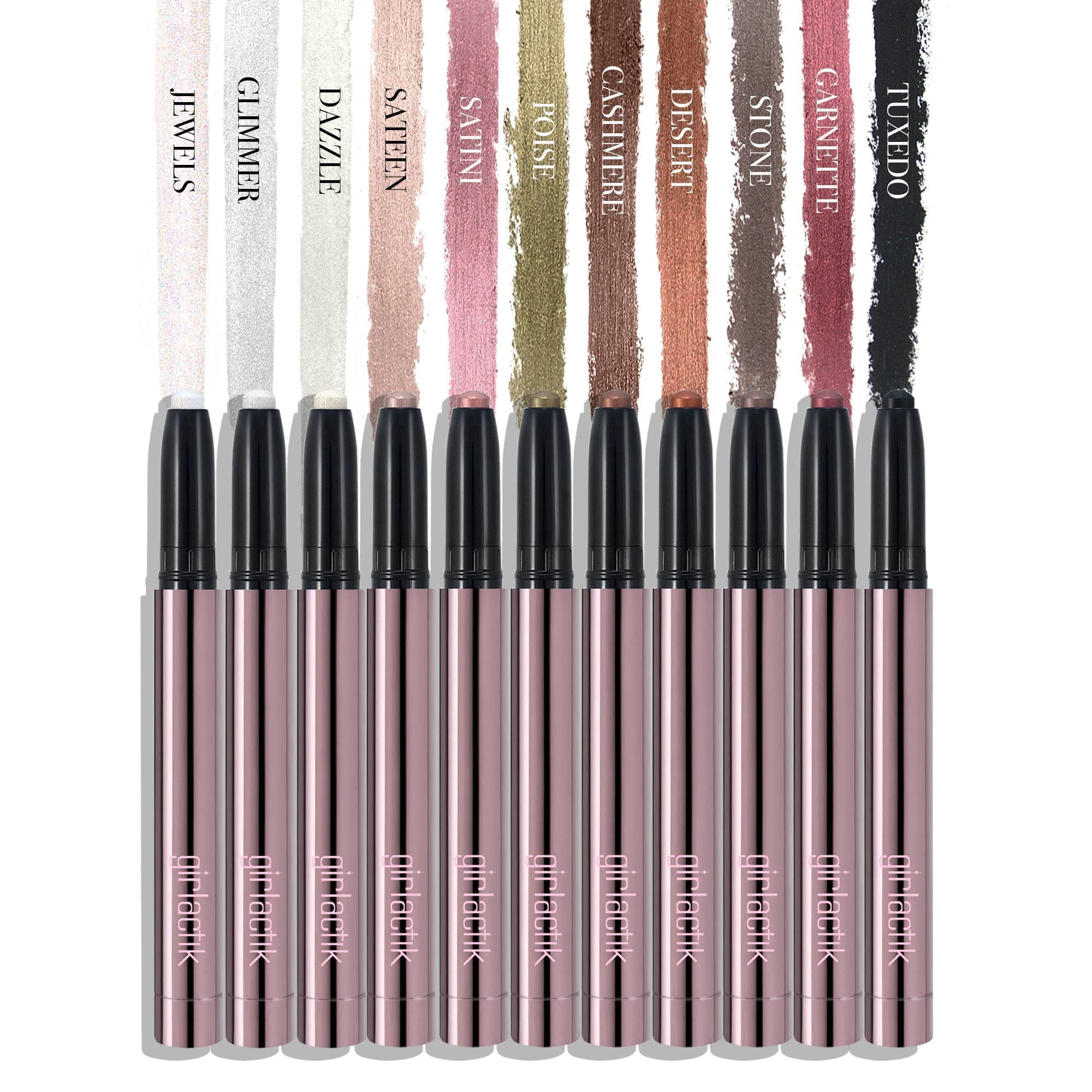 Girlactik Metallic Shadow Stick - Desert (Pearlized Rich Copper) - 2 g / .07 oz