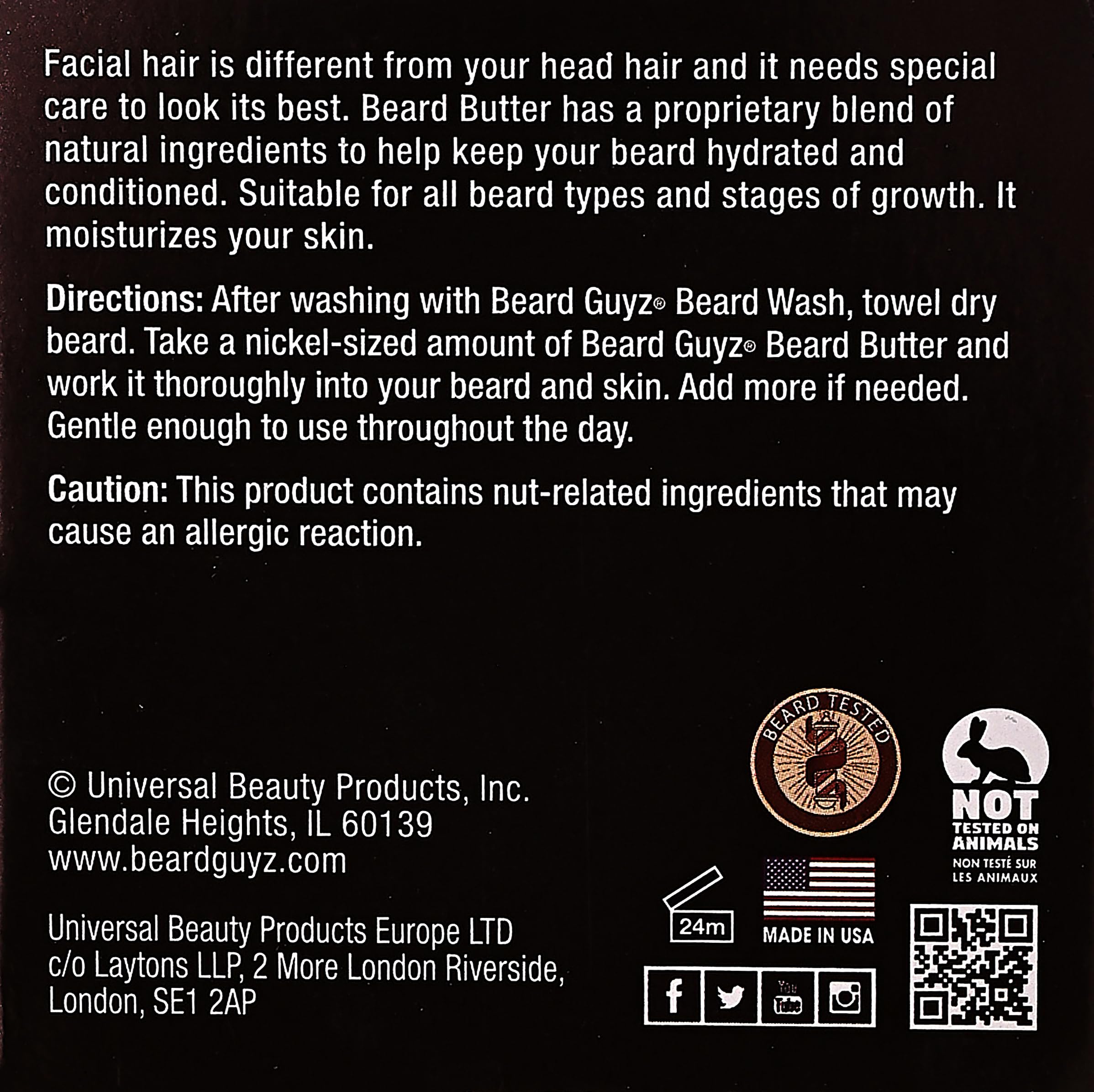 Beard Butter Original Formula, 4 Ounce (Packaging May Vary)