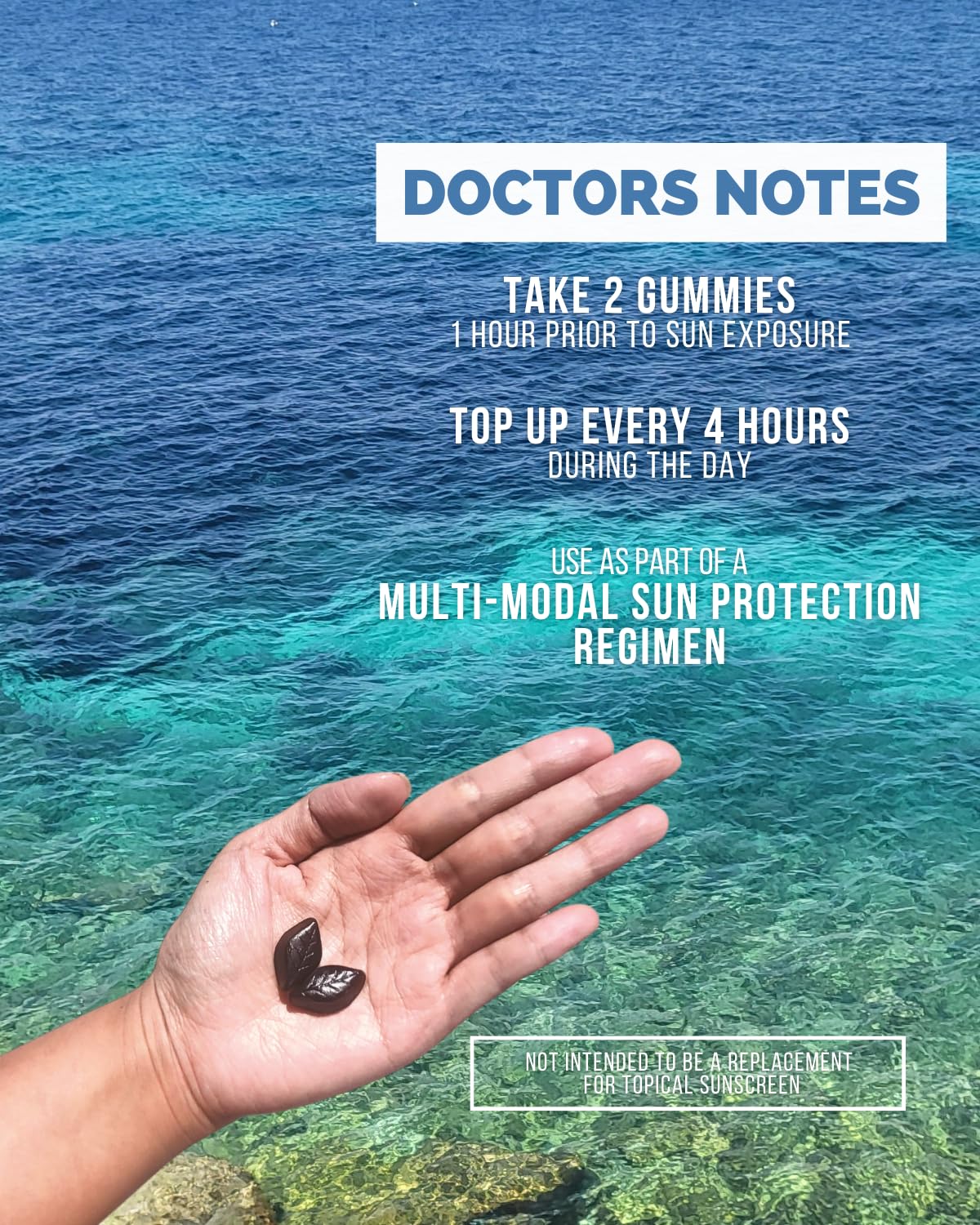 Inner Glow Sol Defense Gummies - Dermatologist and Plastic Surgeon developed to fight photoaging, Polypodium Leucotomos and Niac