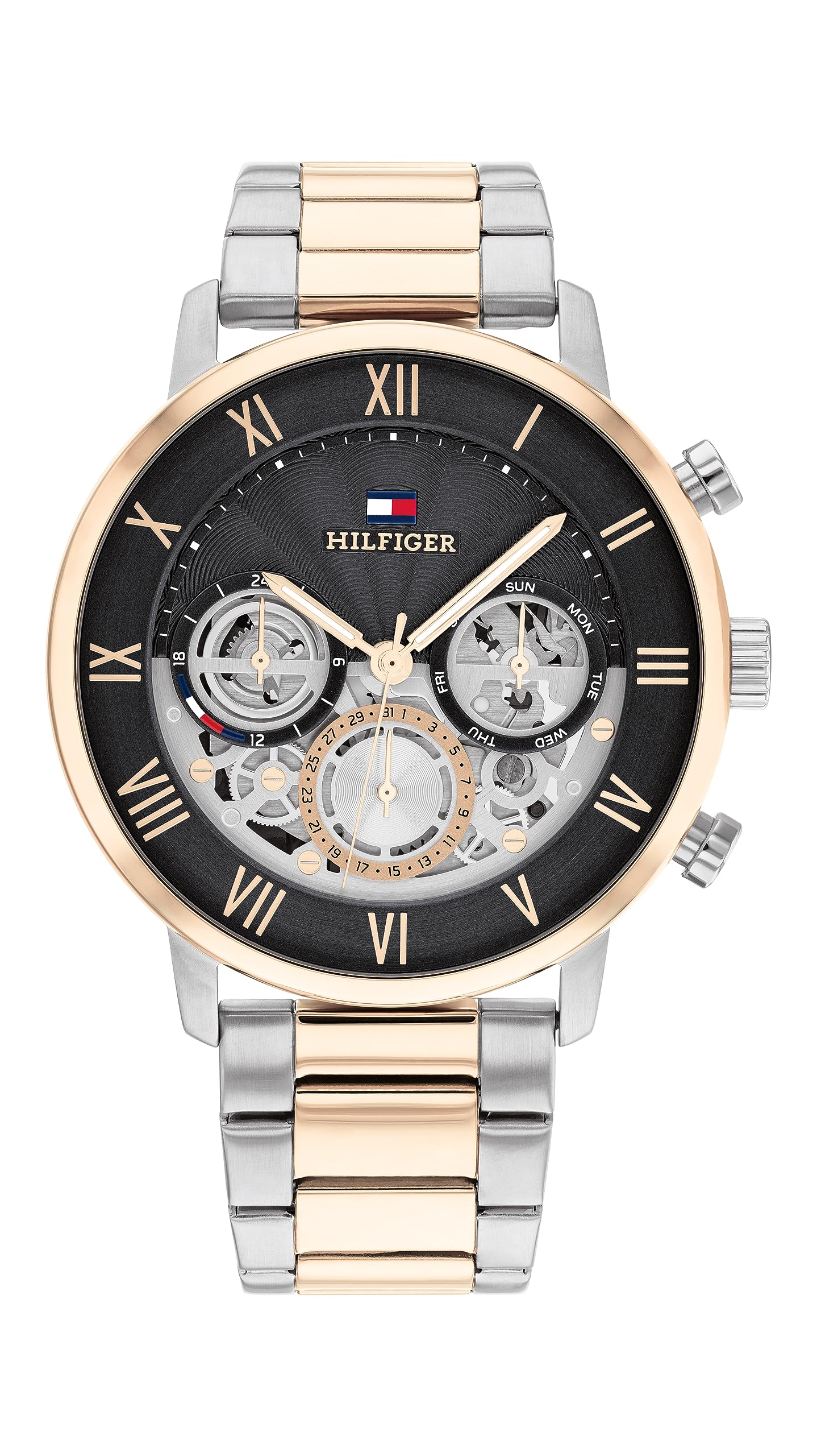 Tommy Hilfiger Quartz Multifunction Grey Dial Stainless Steel Strap Watch For MenTh1710570