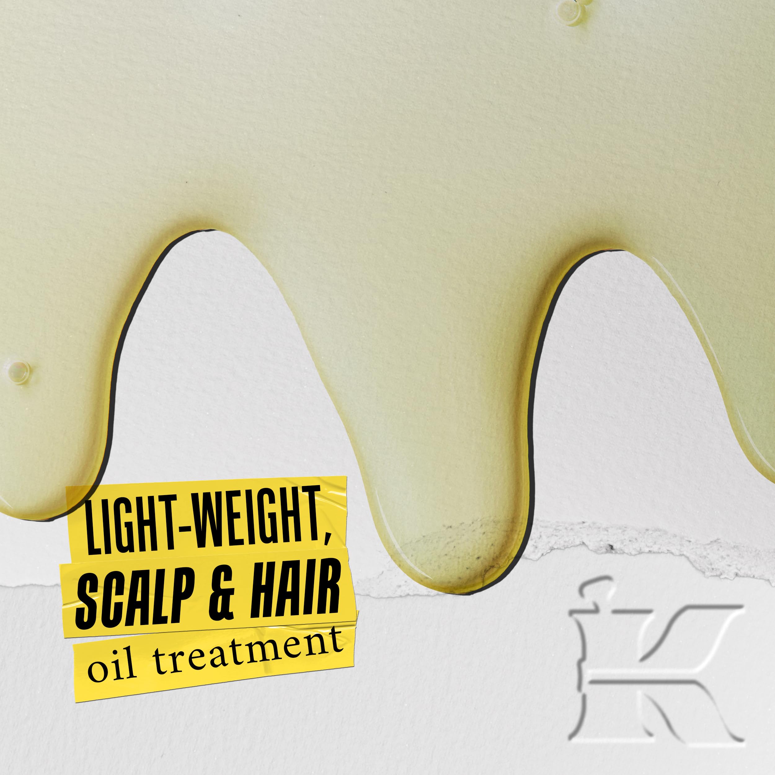 Kiehl's Magic Elixir Scalp and Hair Oil Treatment, Moisturizing Pre-shampoo Treatment, Provides Natural Shine, Softens Hair, wit