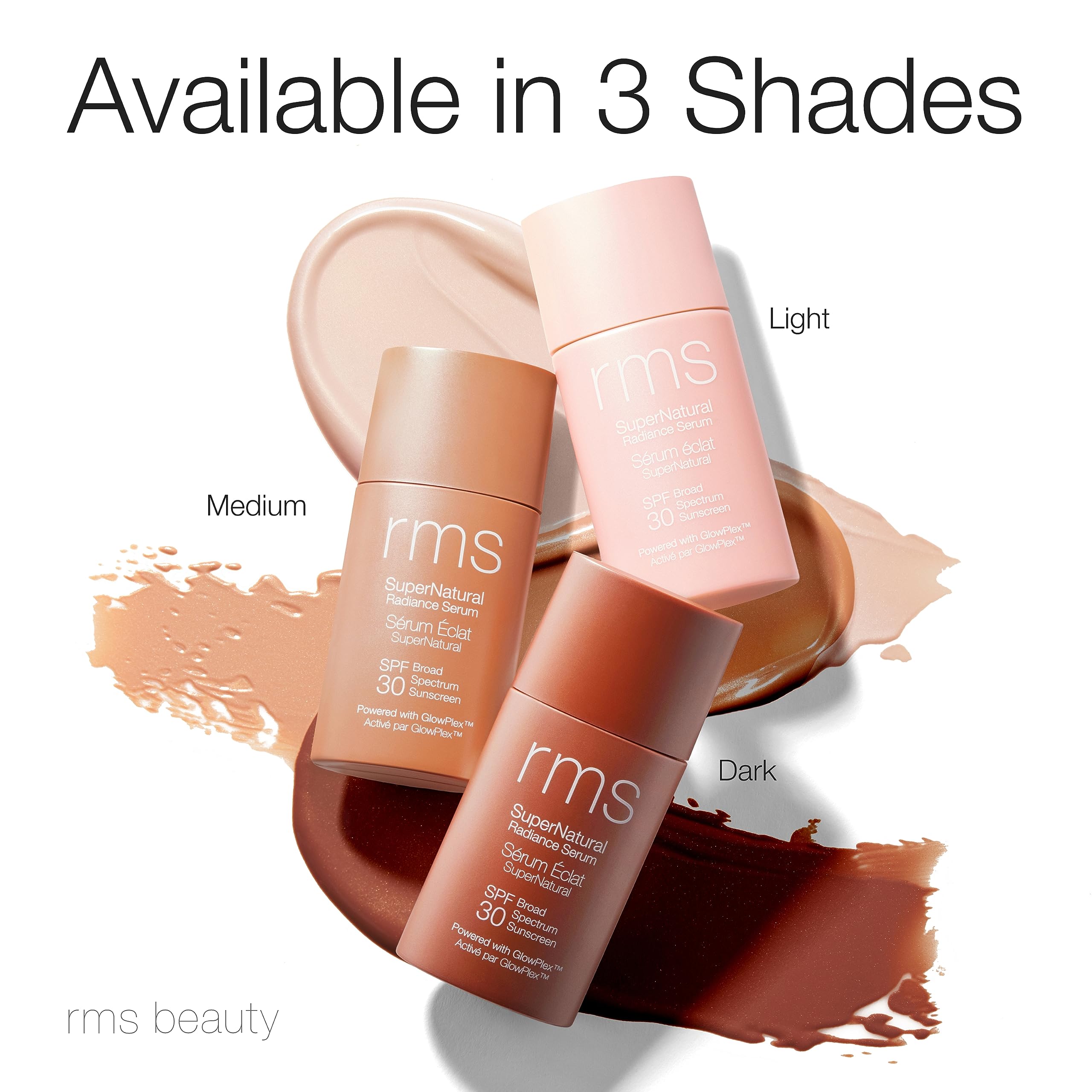 Rms Beauty Supernatural Radiance Sunscreen Spf 30 - Tinted Sunscreen For Face, Tinted Mineral Sunscreen For Face Tinted Spf Skin