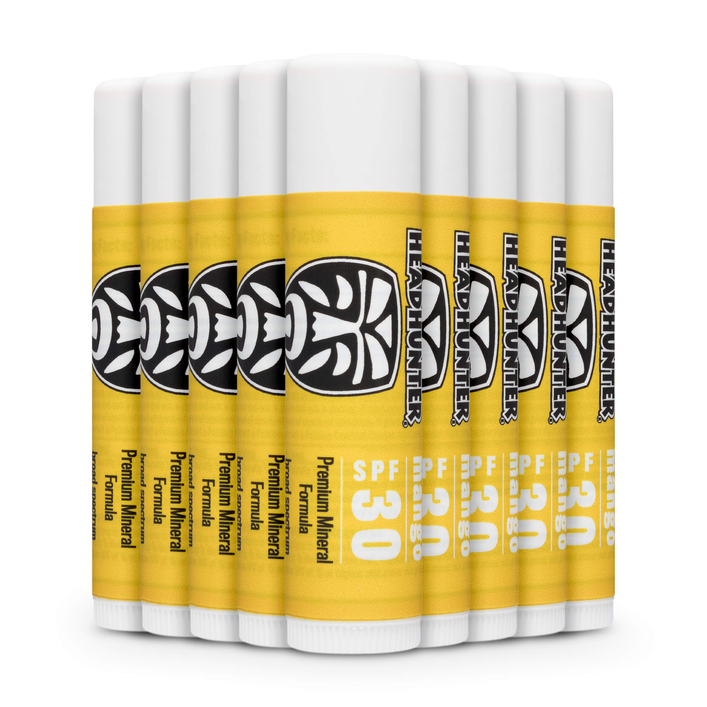 Headhunter Mango Sport Chapstick Sunscreen Spf 30, Natural Mineral Lip Balm For Sun Protection, Waterproof Lip Sunscreen For Ult