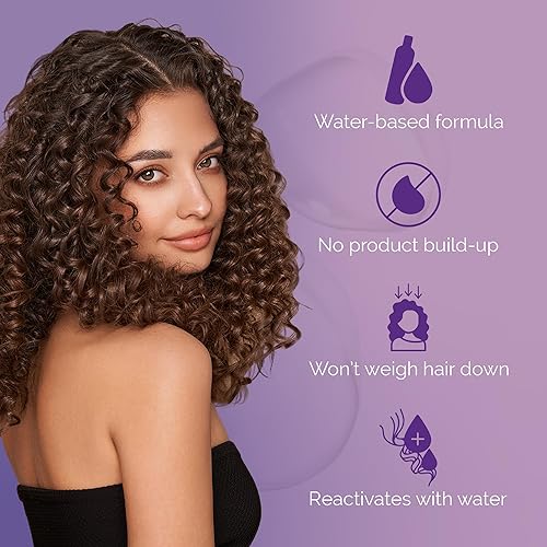 Curl Keeper Original: Total Control in All Weather Conditions for Well Defined, Frizz-Free Curls with No Product Build Up 3.4 oz
