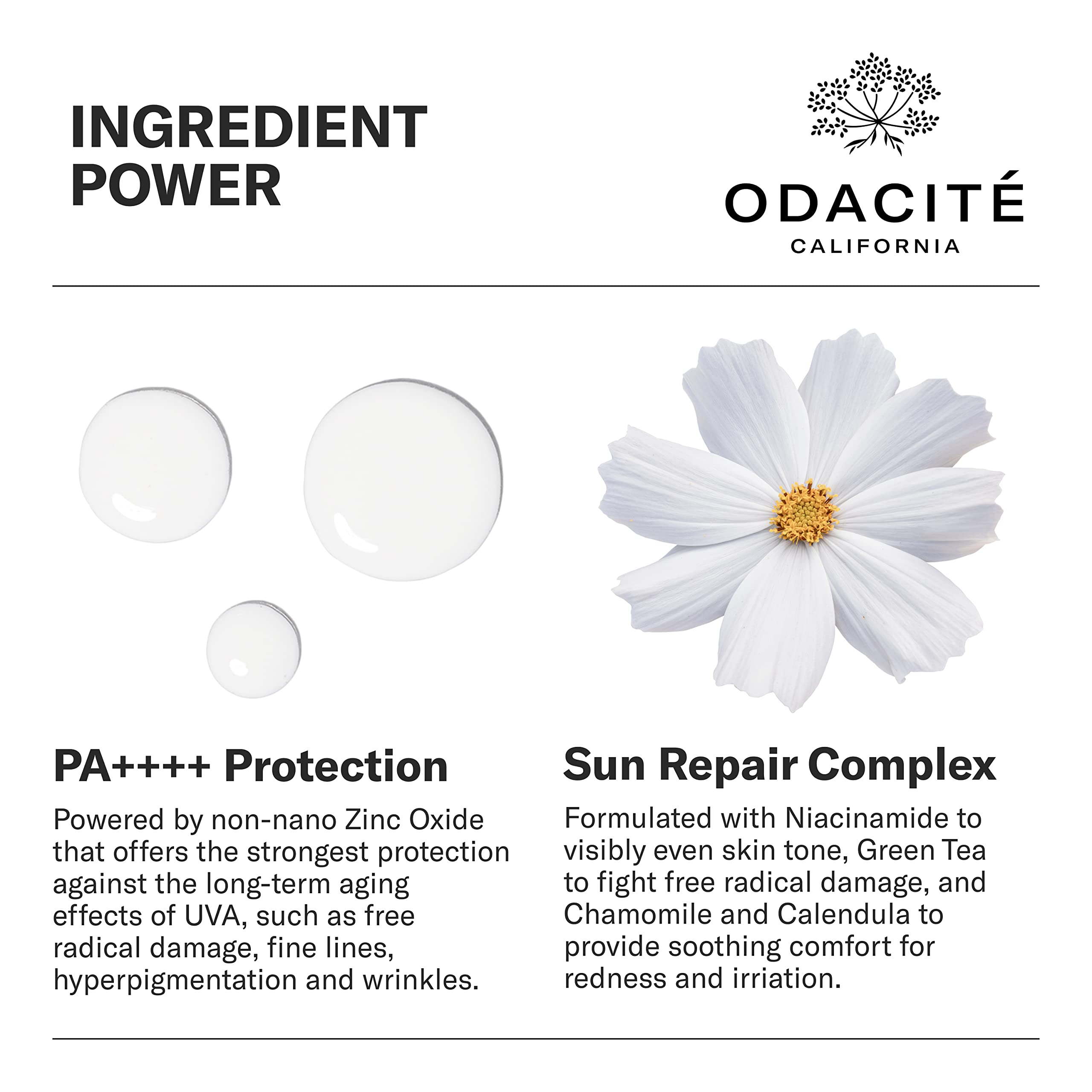 Odacite SPF 50 Mineral Drops Sheer Sunscreen, 30ml