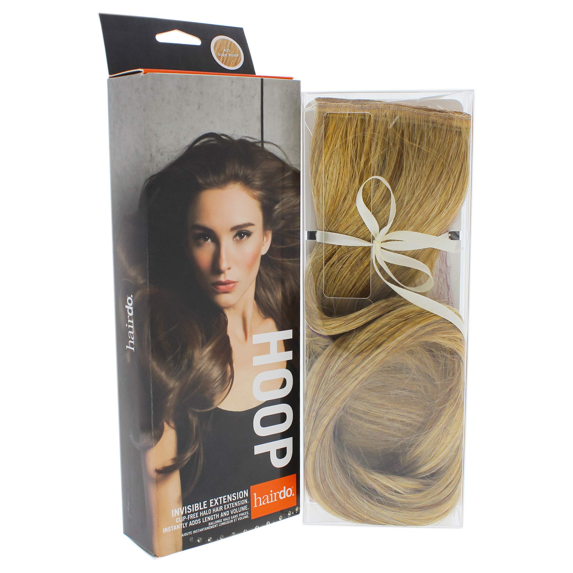 Invisible Extension - R25 Ginger Blonde By Hairdo For Women - 1 Pc Hair Extension