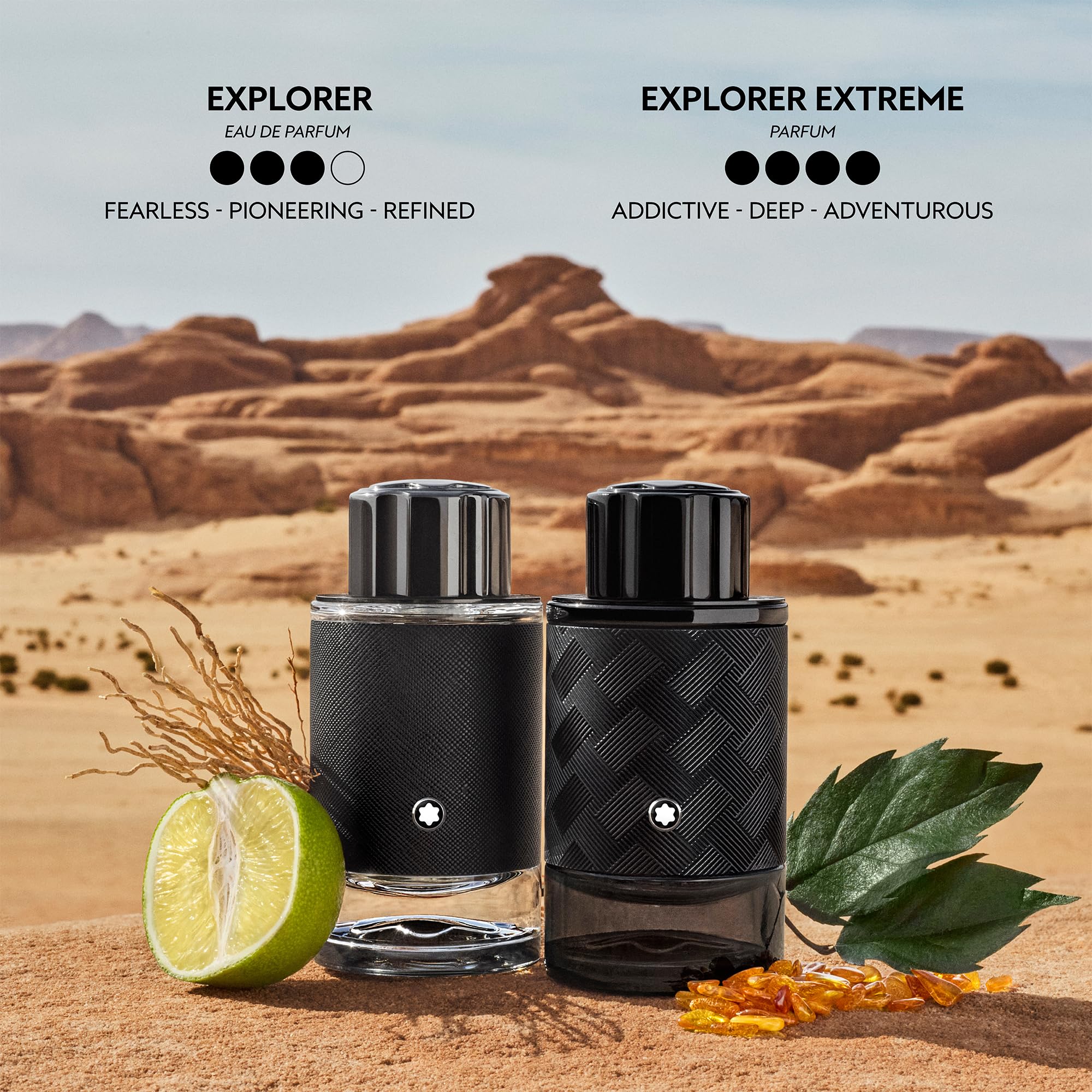 MONTBLANC - Explorer Extreme Eau de Parfum - Men's Fragrance - Woody & Leathery - With notes of Bergamot, Patchouli & Vetiver -