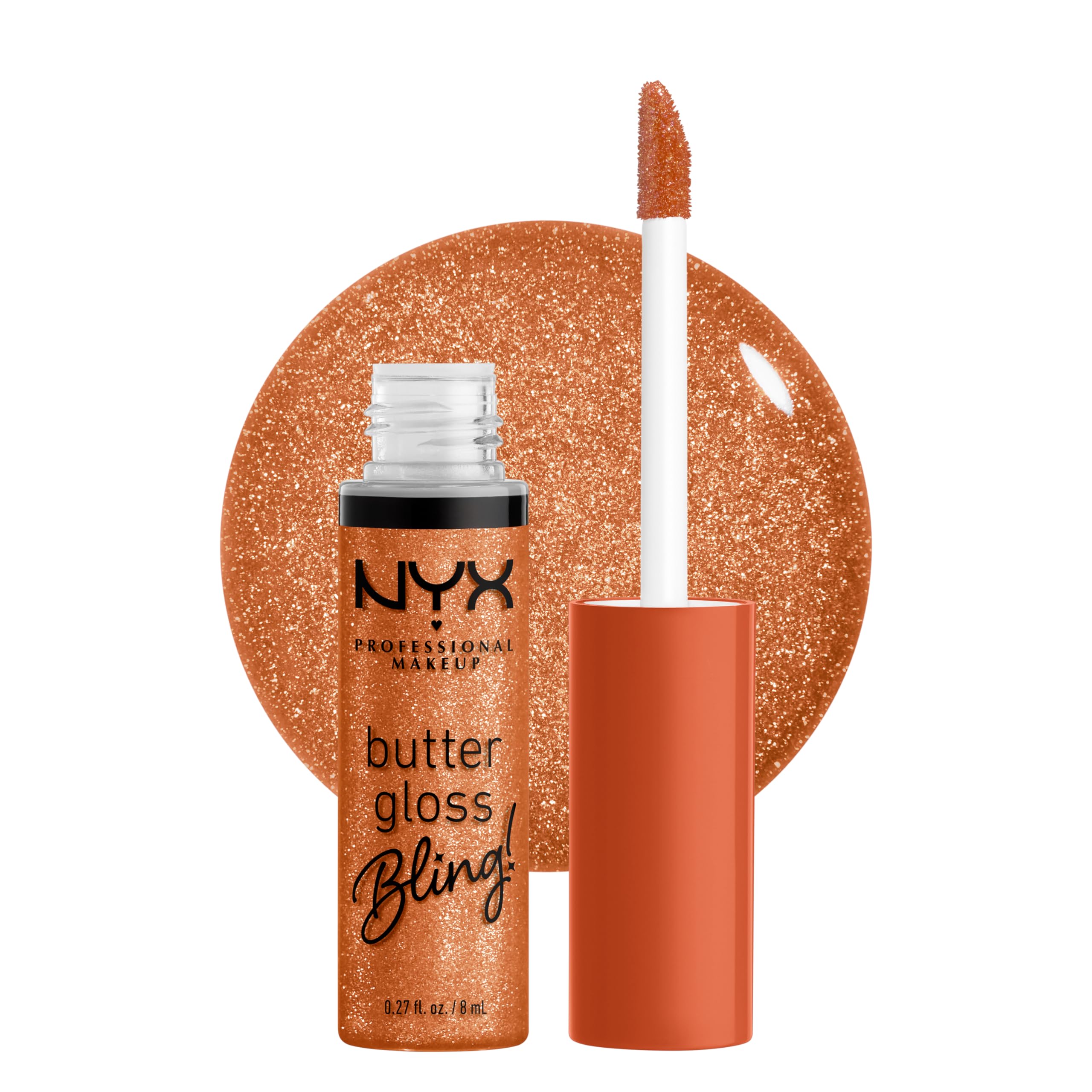 NYX PROFESSIONAL MAKEUP Butter Gloss Bling Lip Gloss, Non Sticky and Shiny Vegan Lip Makeup  Pricey