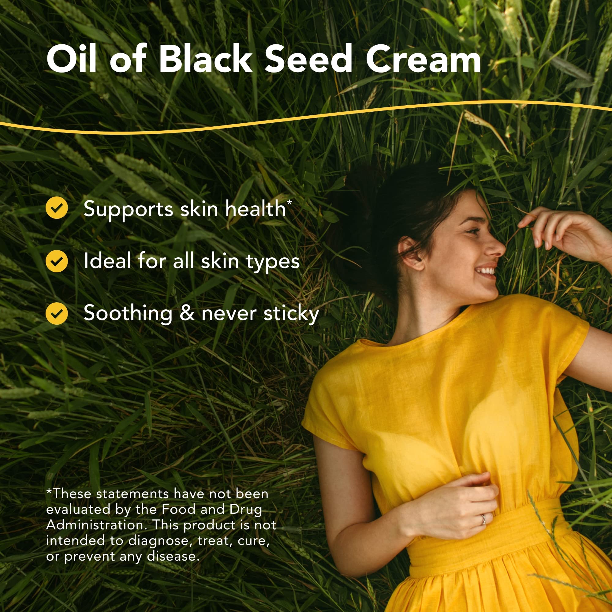NORTH AMERICAN HERB & SPICE Oil of Black Seed Cream - 2 fl oz - Natural Moisturizer to Support Skin Health - Ideal for All Skin