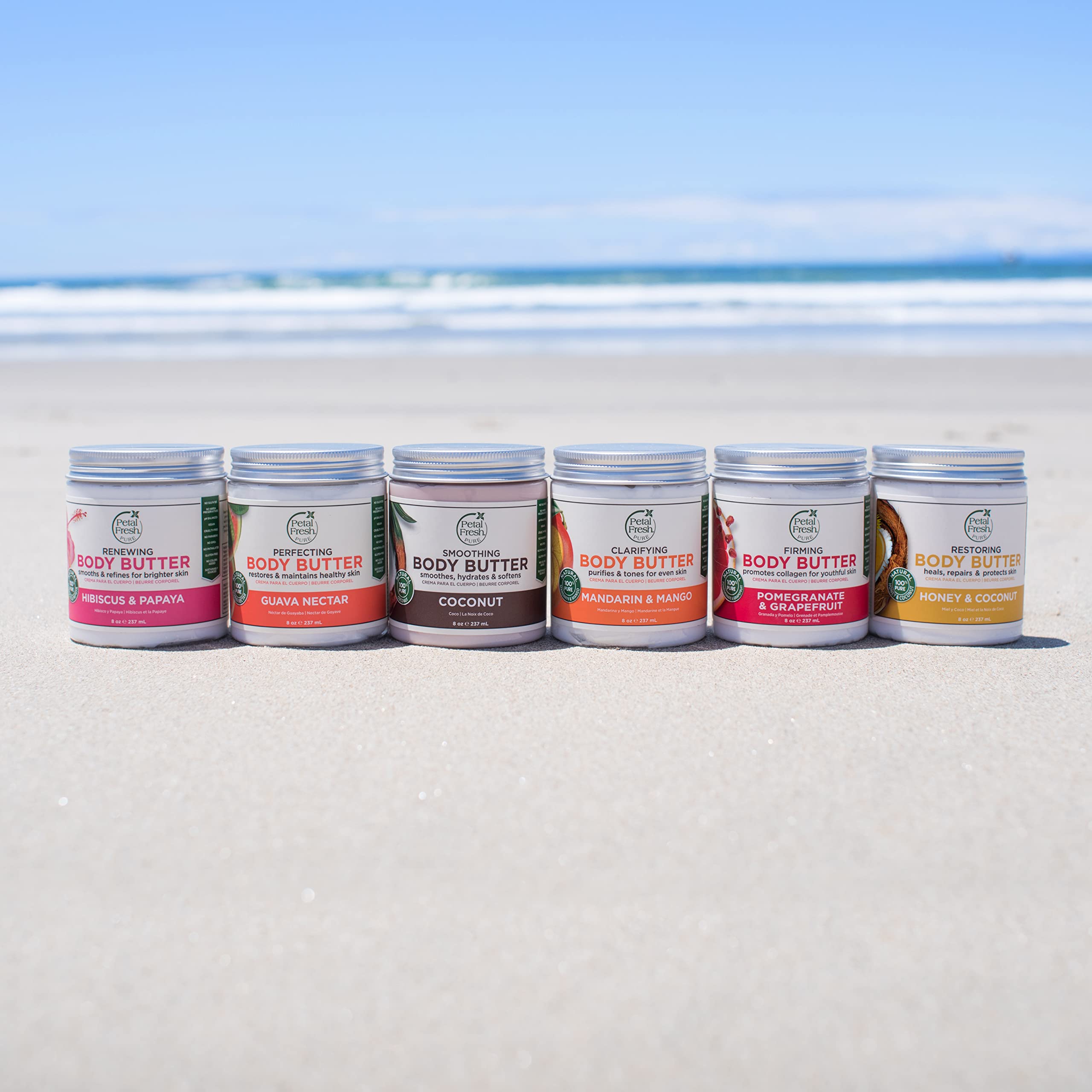 Petal Fresh Restoring Body Butter With Honey, Coconut Oil And Shea - Intense Hydration, Cruelty Free