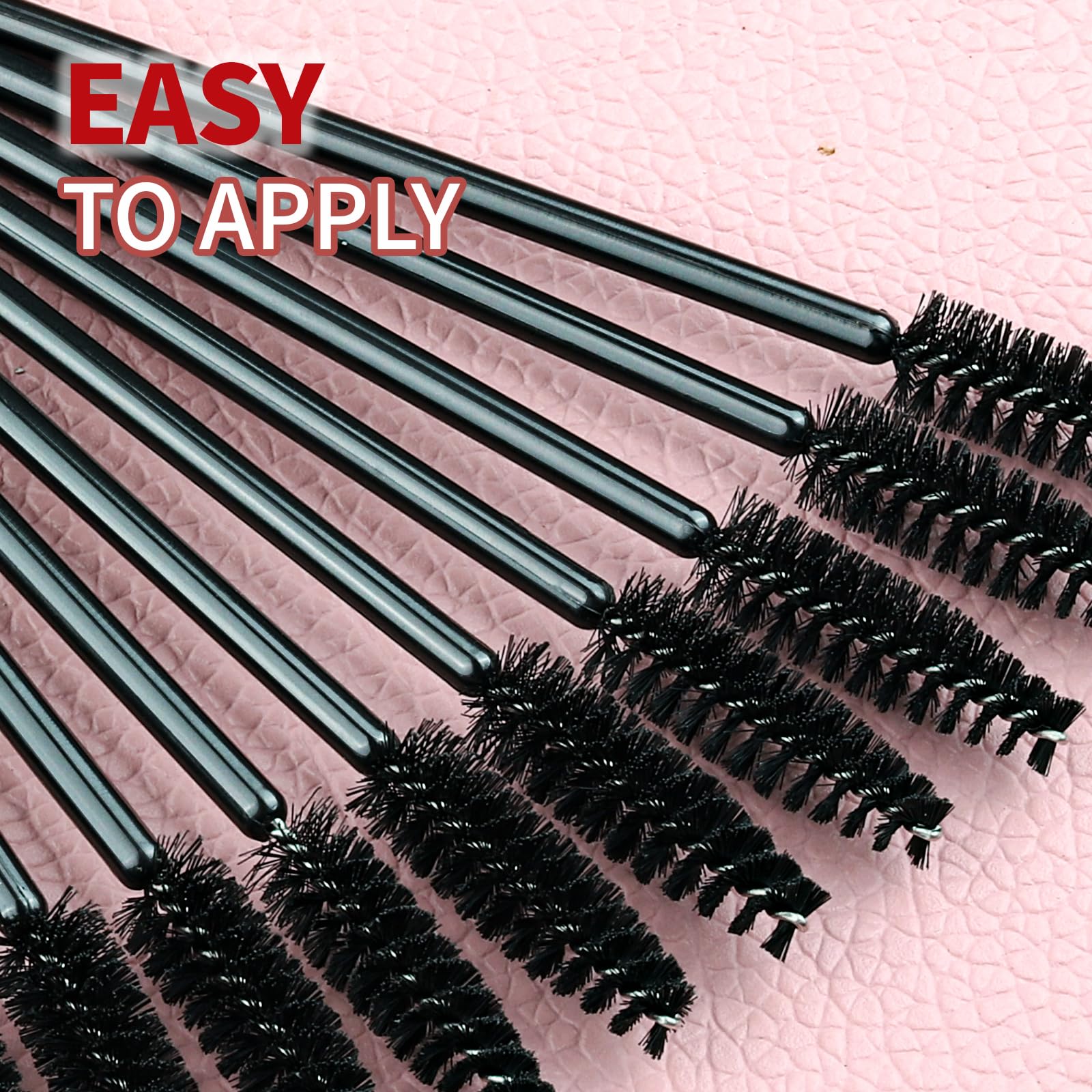 Teenitor Mascara Wands, Disposable Mascara Wand 200Pcs, Lip Applicators Disposable Mascara Makeup Applicator Lipgloss Lip Brush