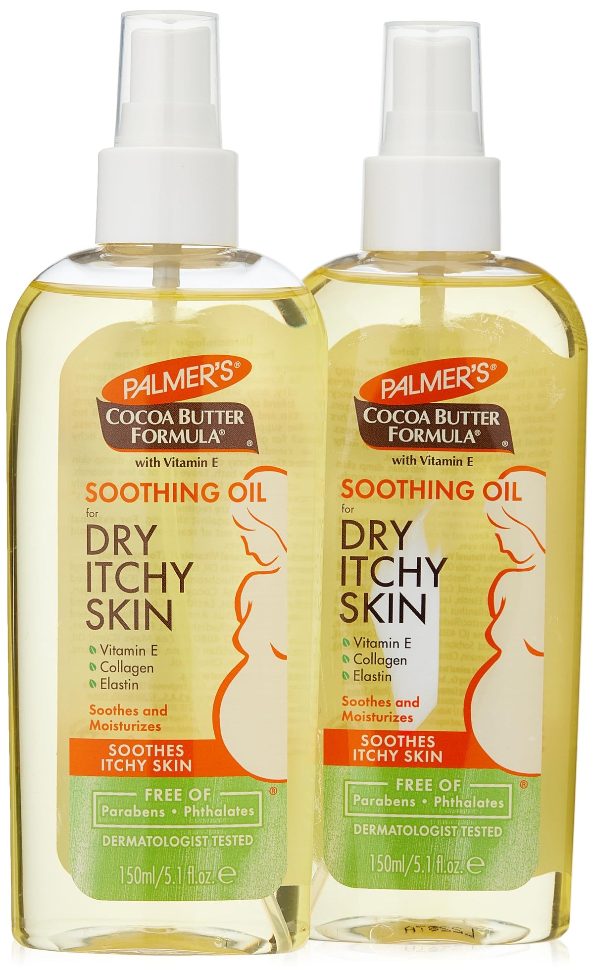 Palmer'S Cocoa Butter Formula Soothing Oil 5.10 Oz ( Pack Of 2)